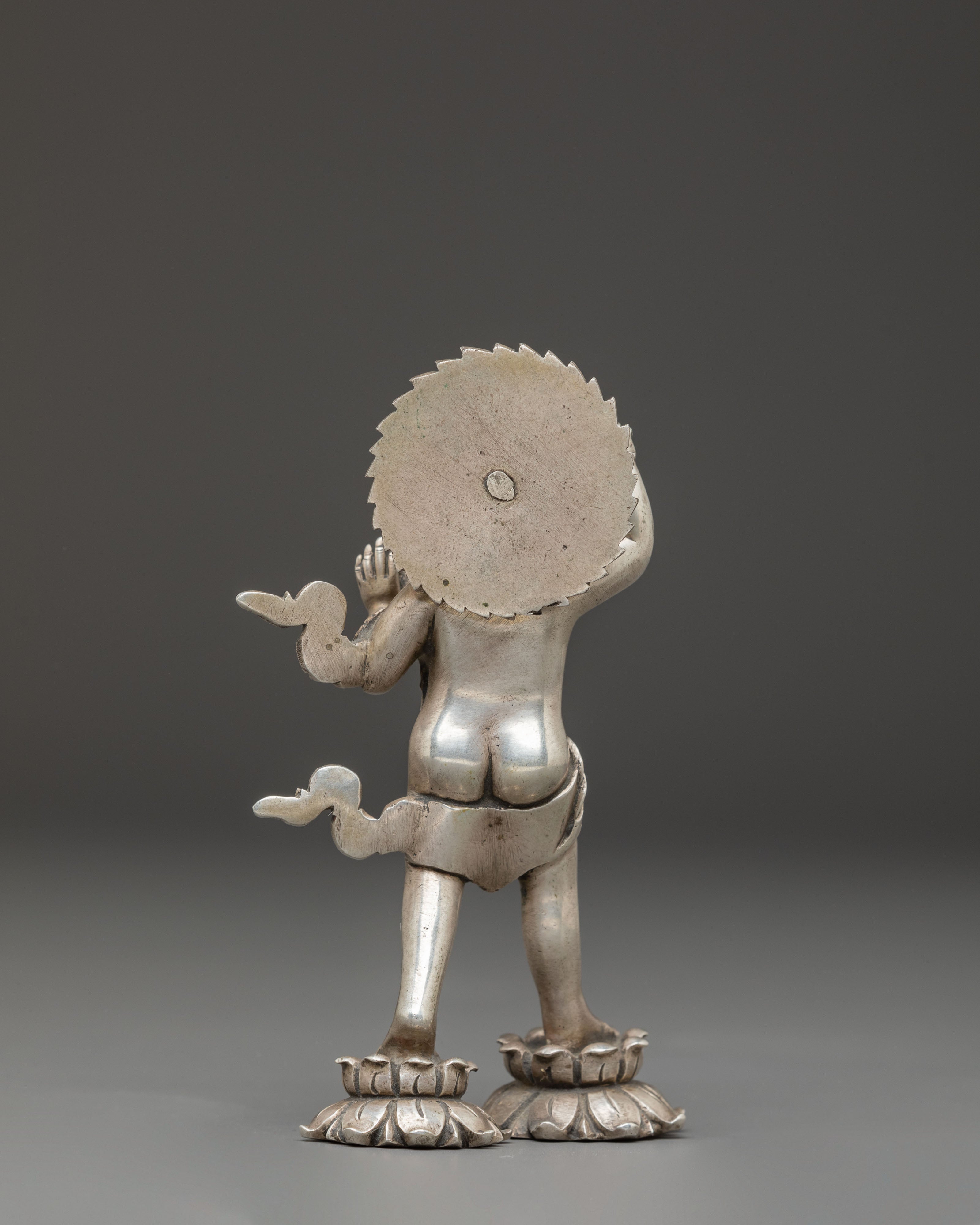 Majestic Little Buddha Statue - A Symbol of Enlightenment's Balance