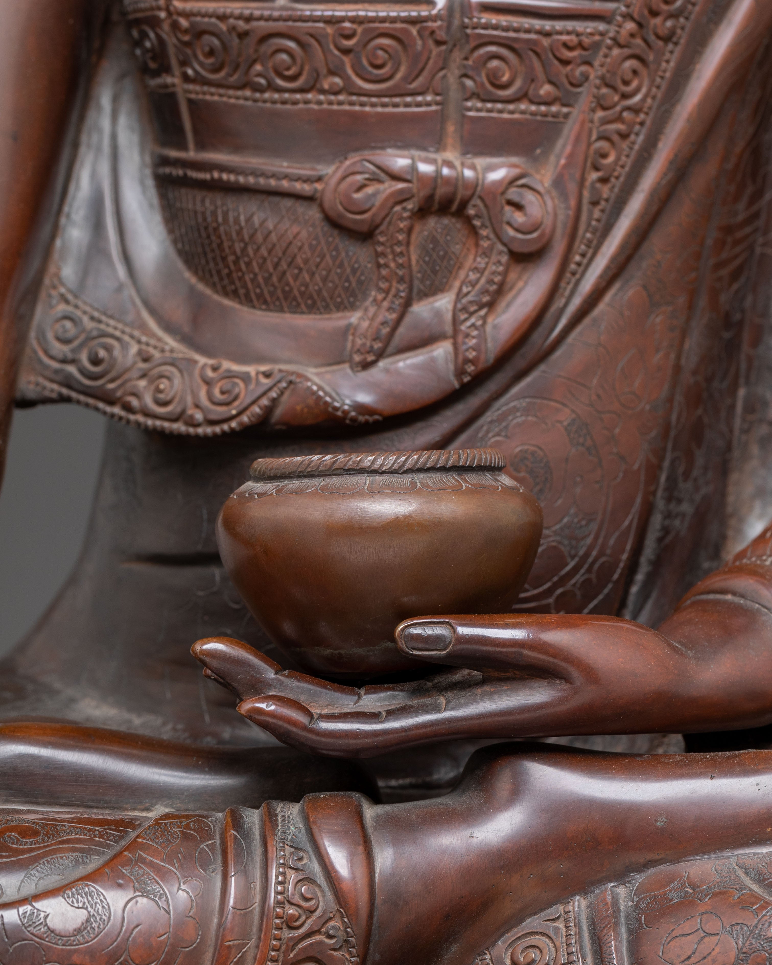 Handmade Tibetan Shakyamuni Buddha Figurine
