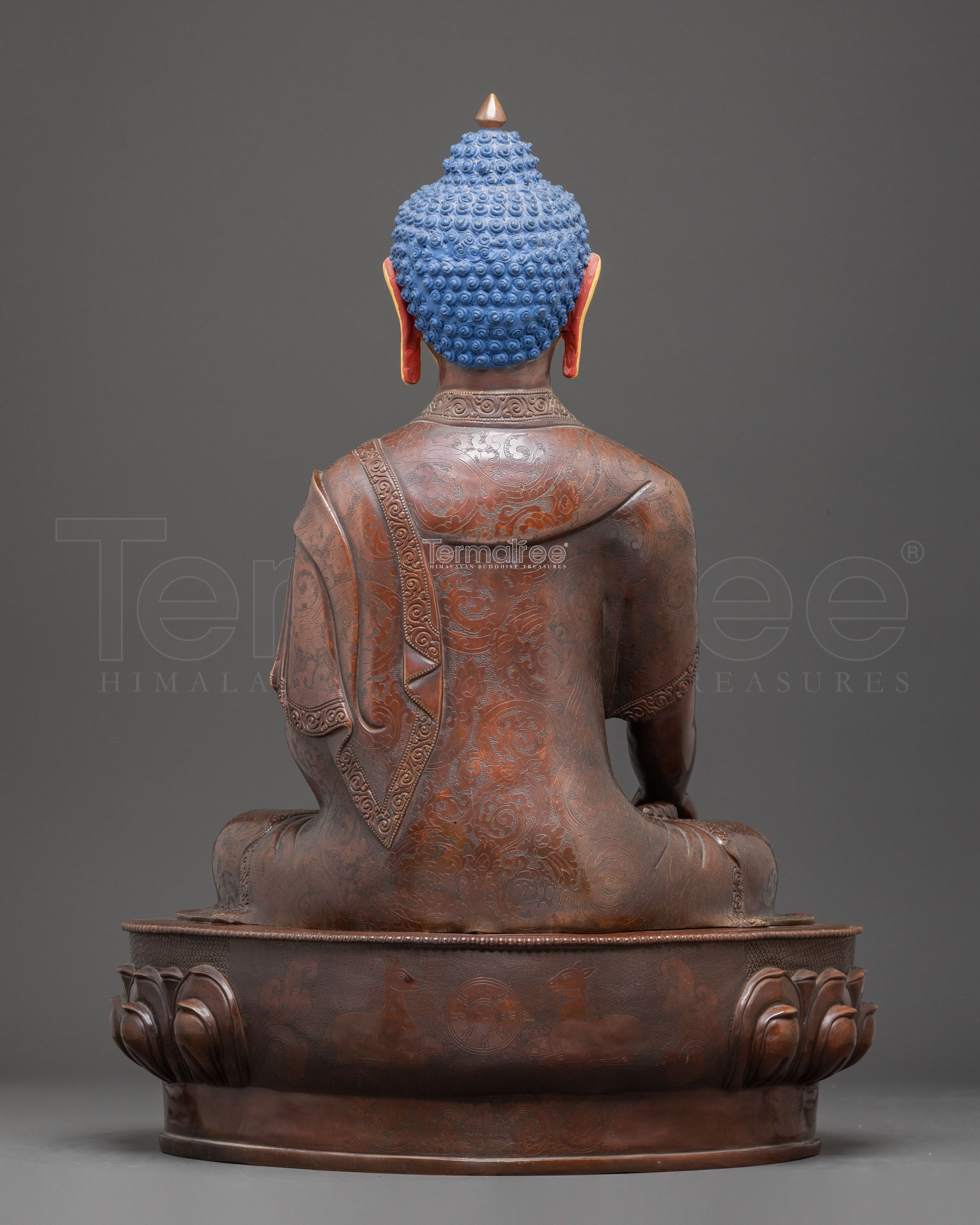 Handmade Tibetan Shakyamuni Buddha Figurine