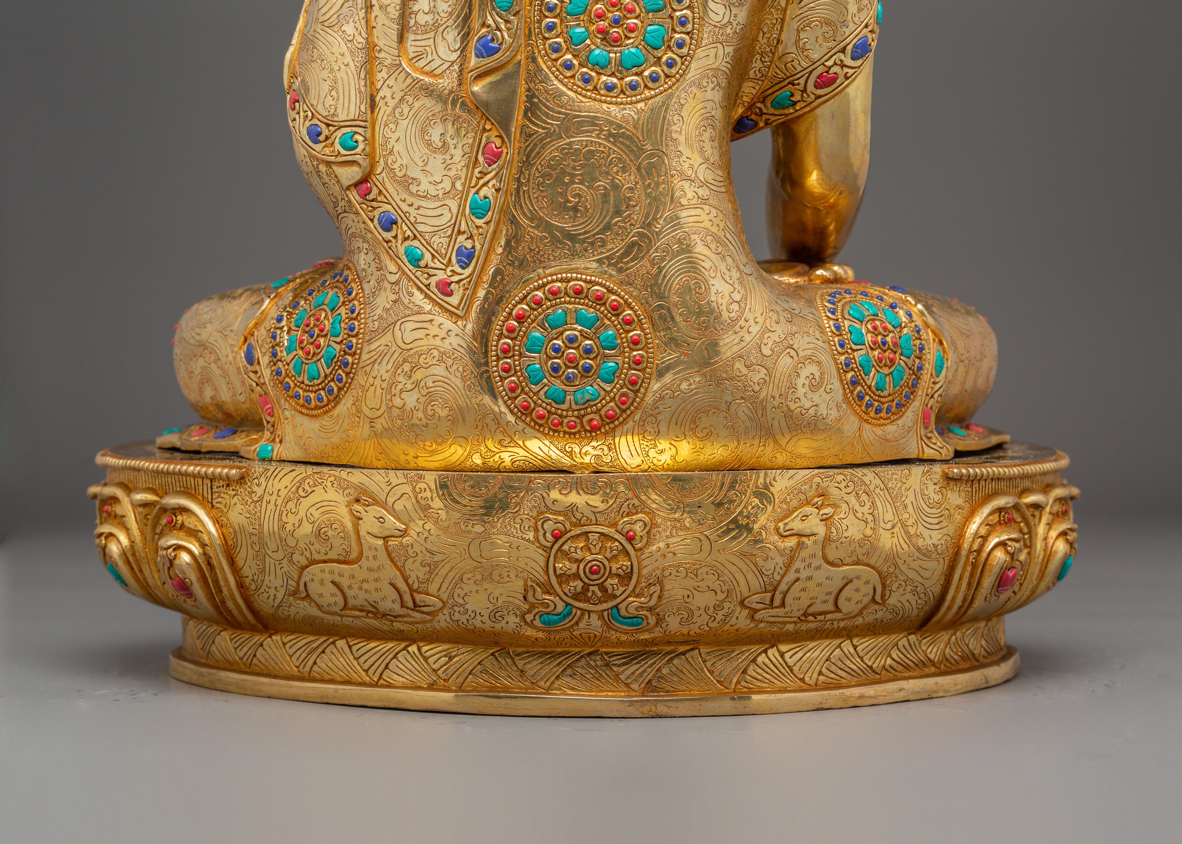 Shakyamuni Buddha Figurine, Wisdom Guide | Himalayan Nepali Crafted Icon