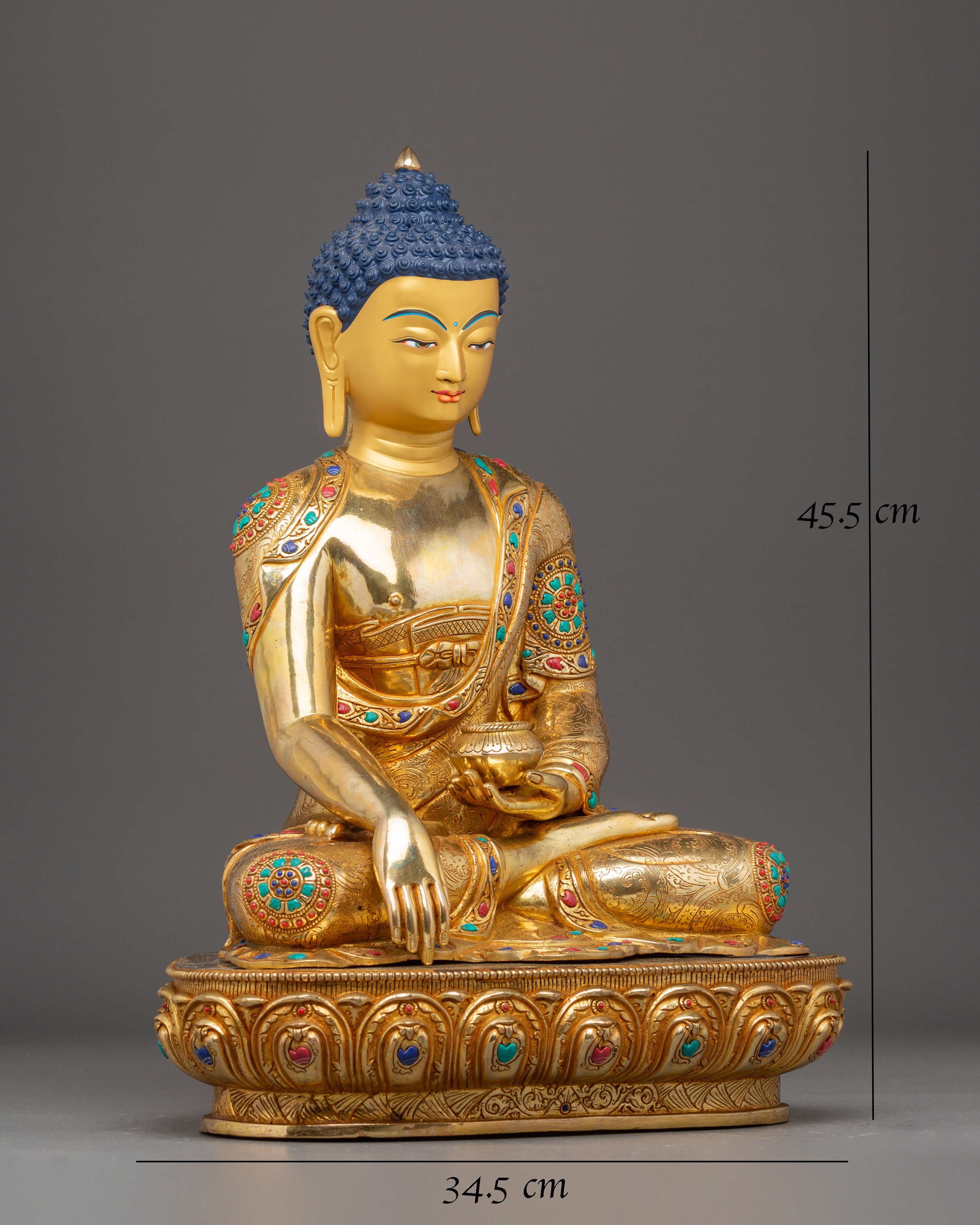 Shakyamuni Buddha Figurine, Wisdom Guide