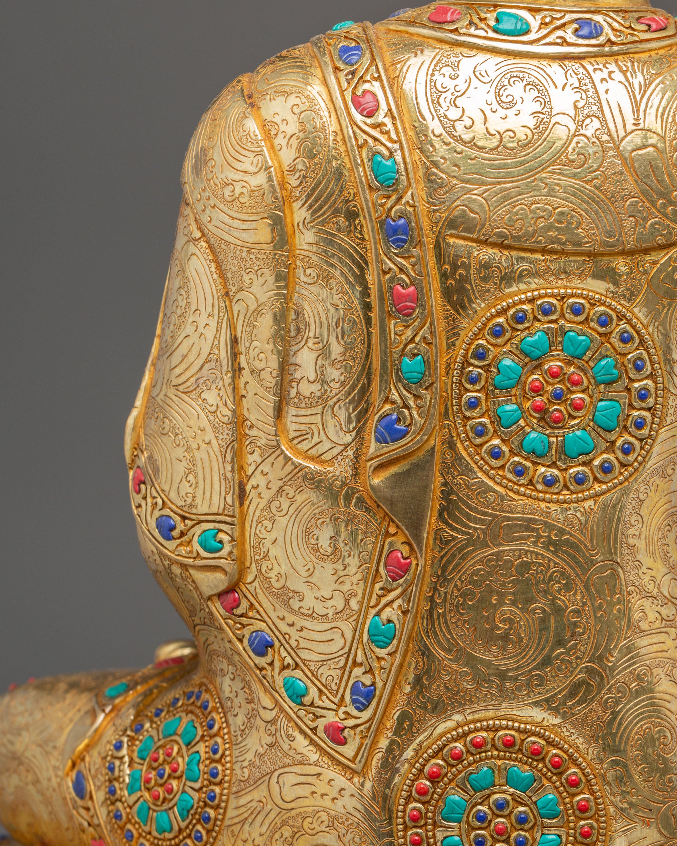 Shakyamuni Buddha Figurine, Wisdom Guide | Himalayan Nepali Crafted Icon