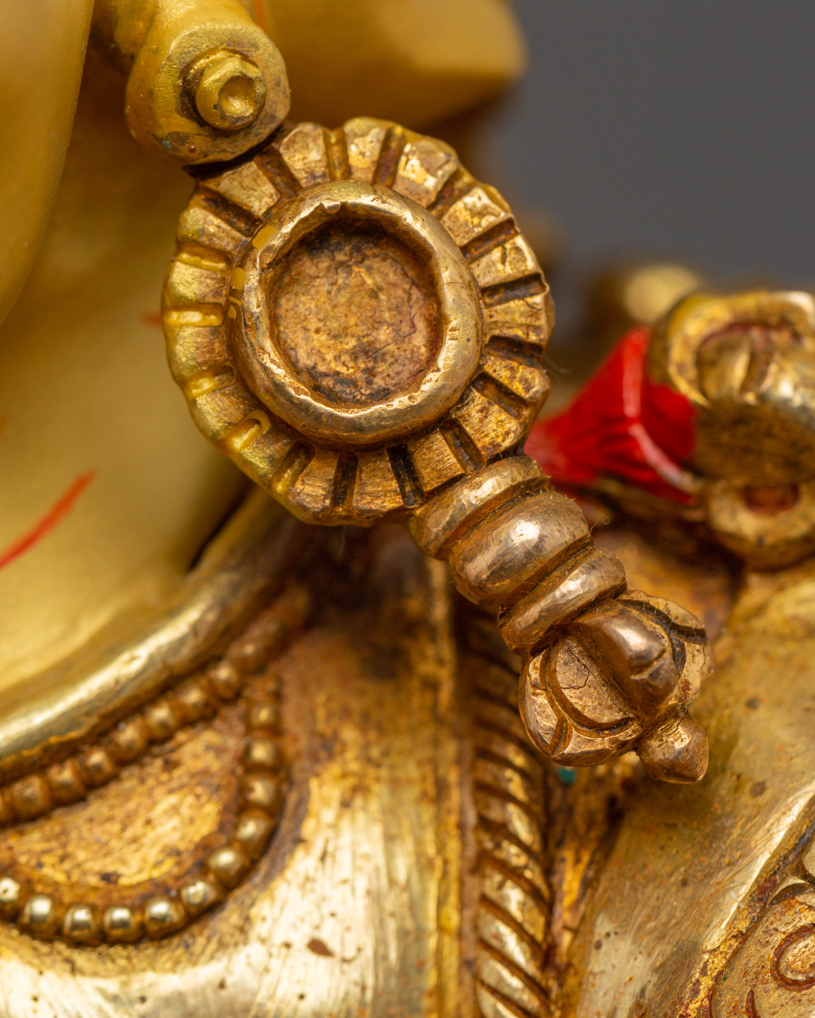 Chakrasambhara with Consort Gold and Copper Statue