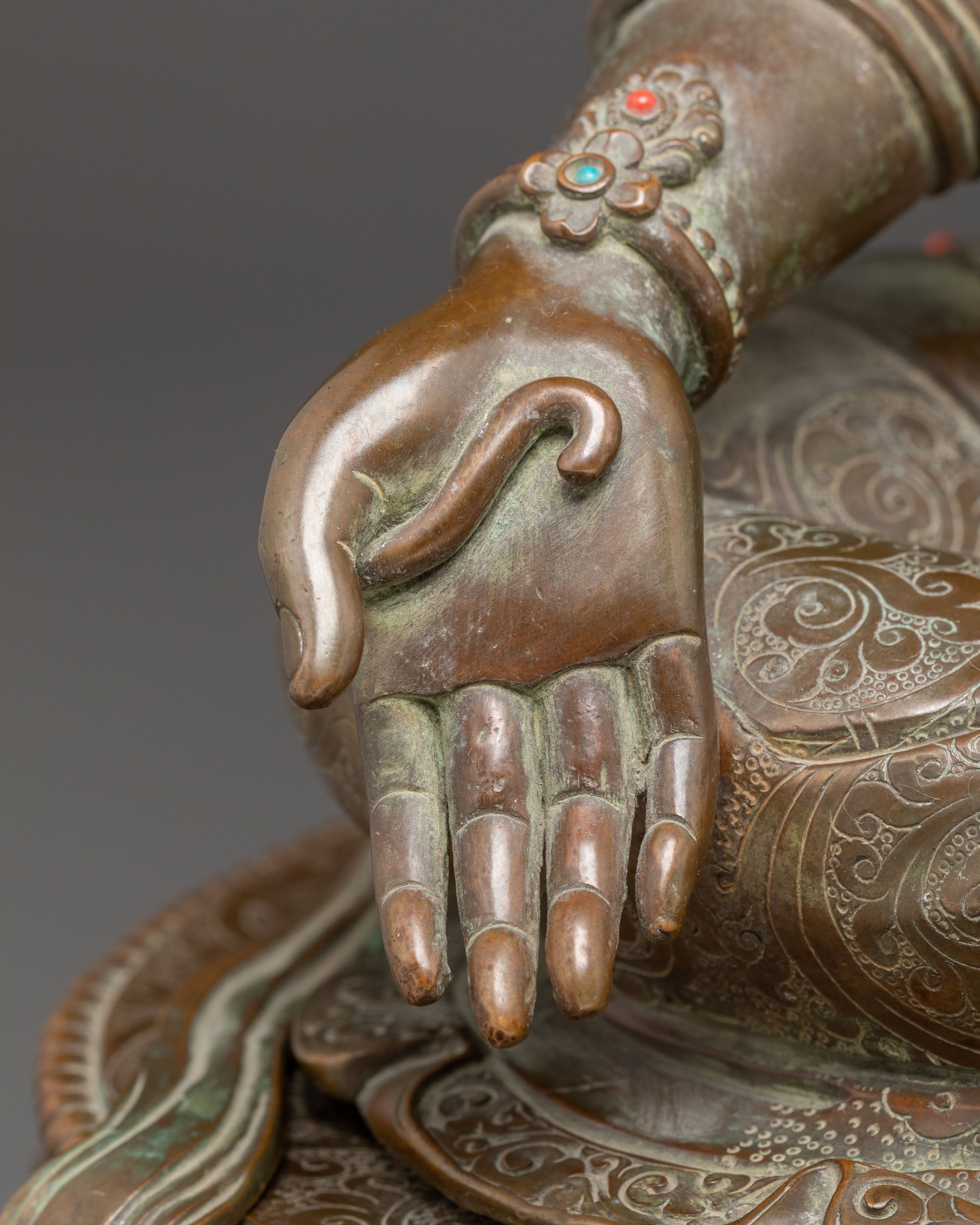 Statue of Lokeshwor: The Compassionate Bodhisattva