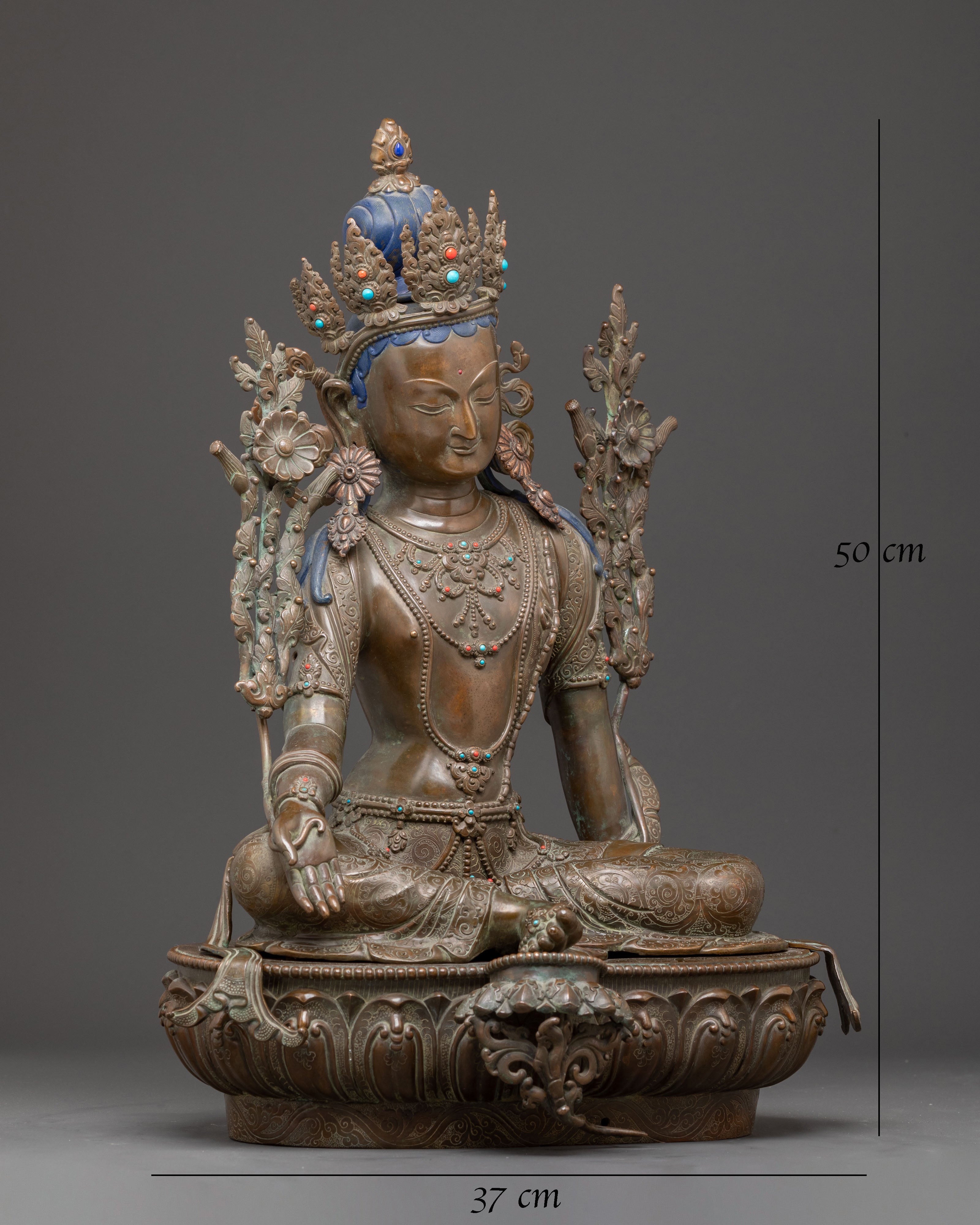 Statue of Lokeshwor: The Compassionate Bodhisattva