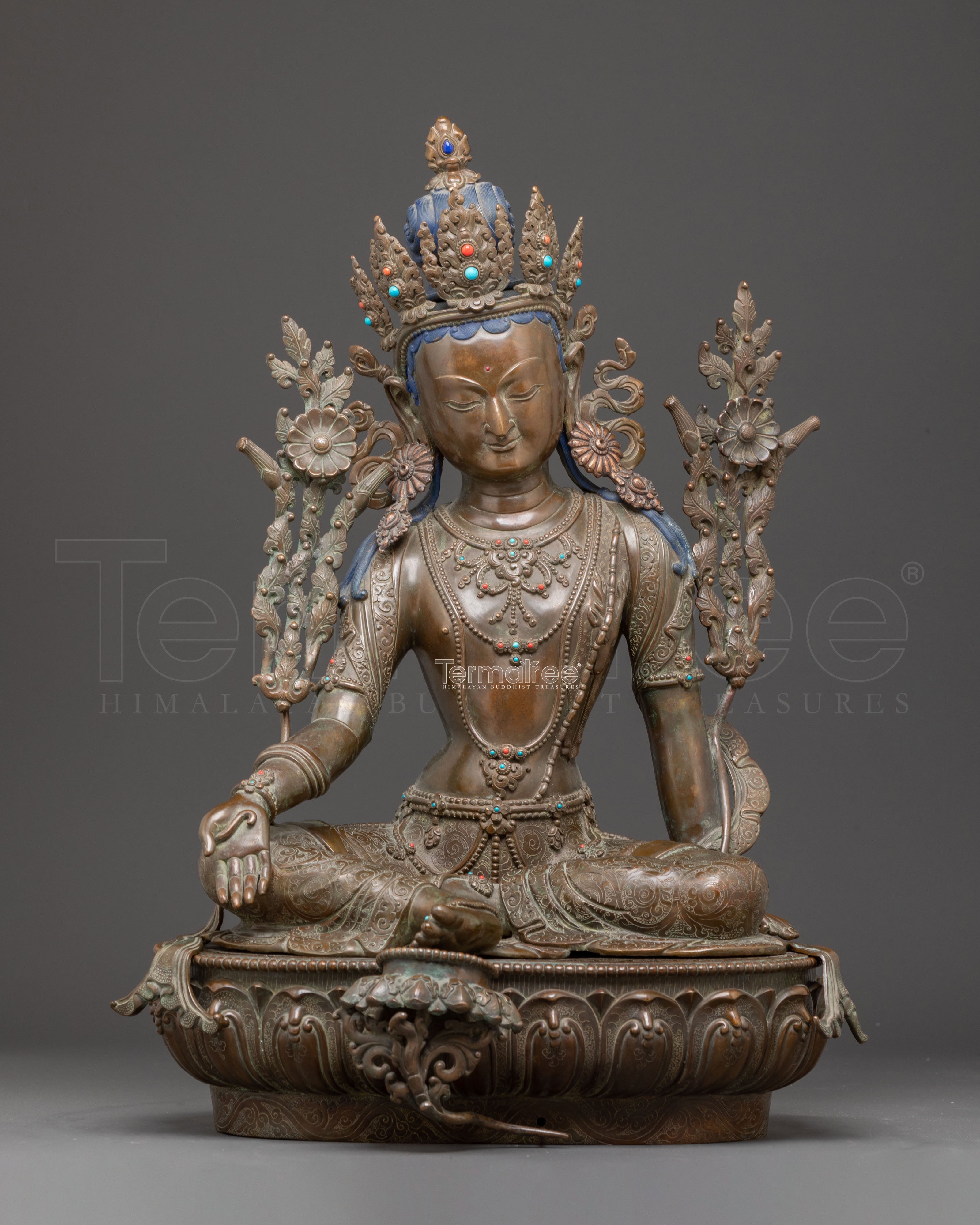 Statue of Lokeshwor: The Compassionate Bodhisattva