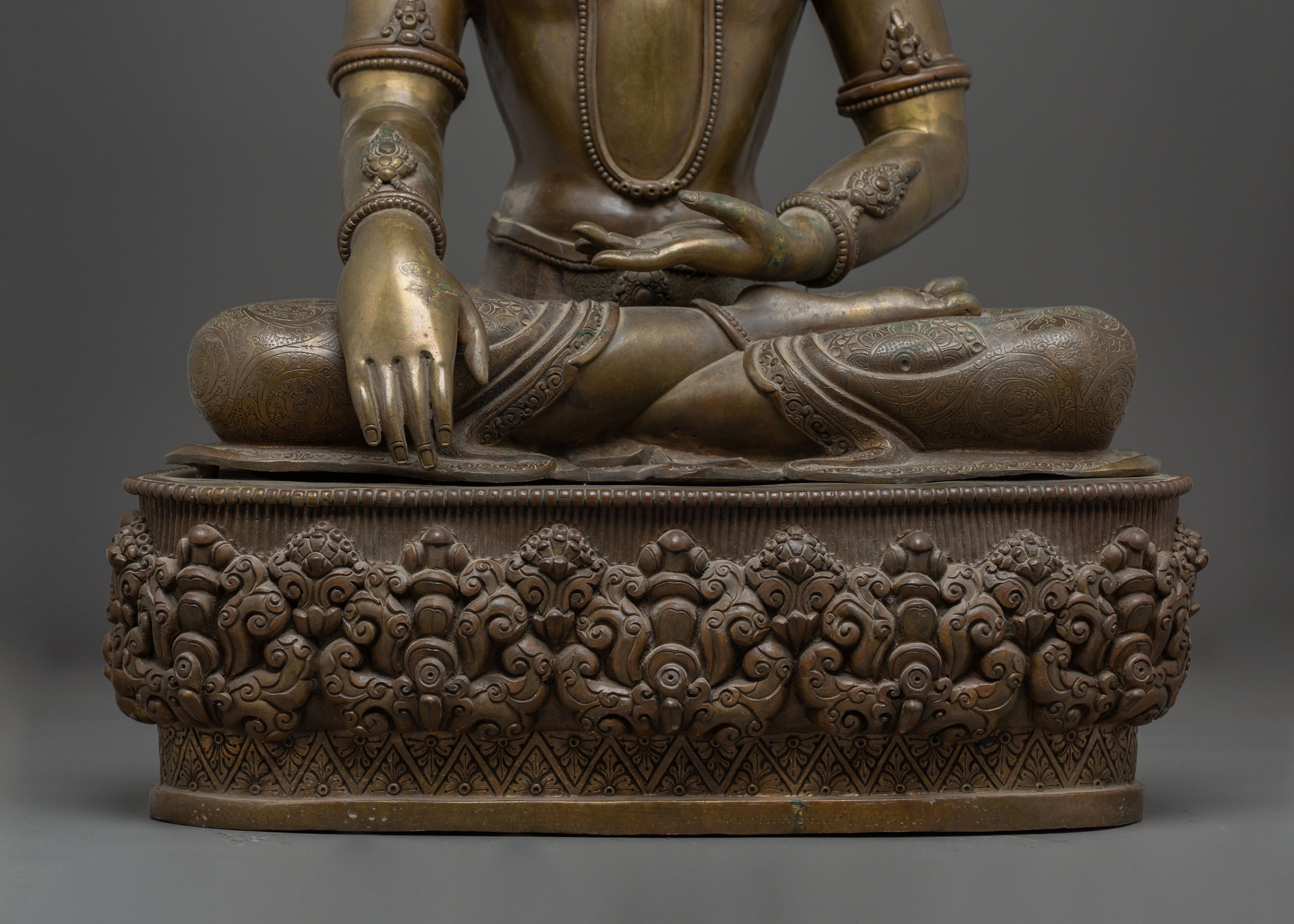 Nepalese Copper Statue of Shakyamuni Buddha | The Awakened One