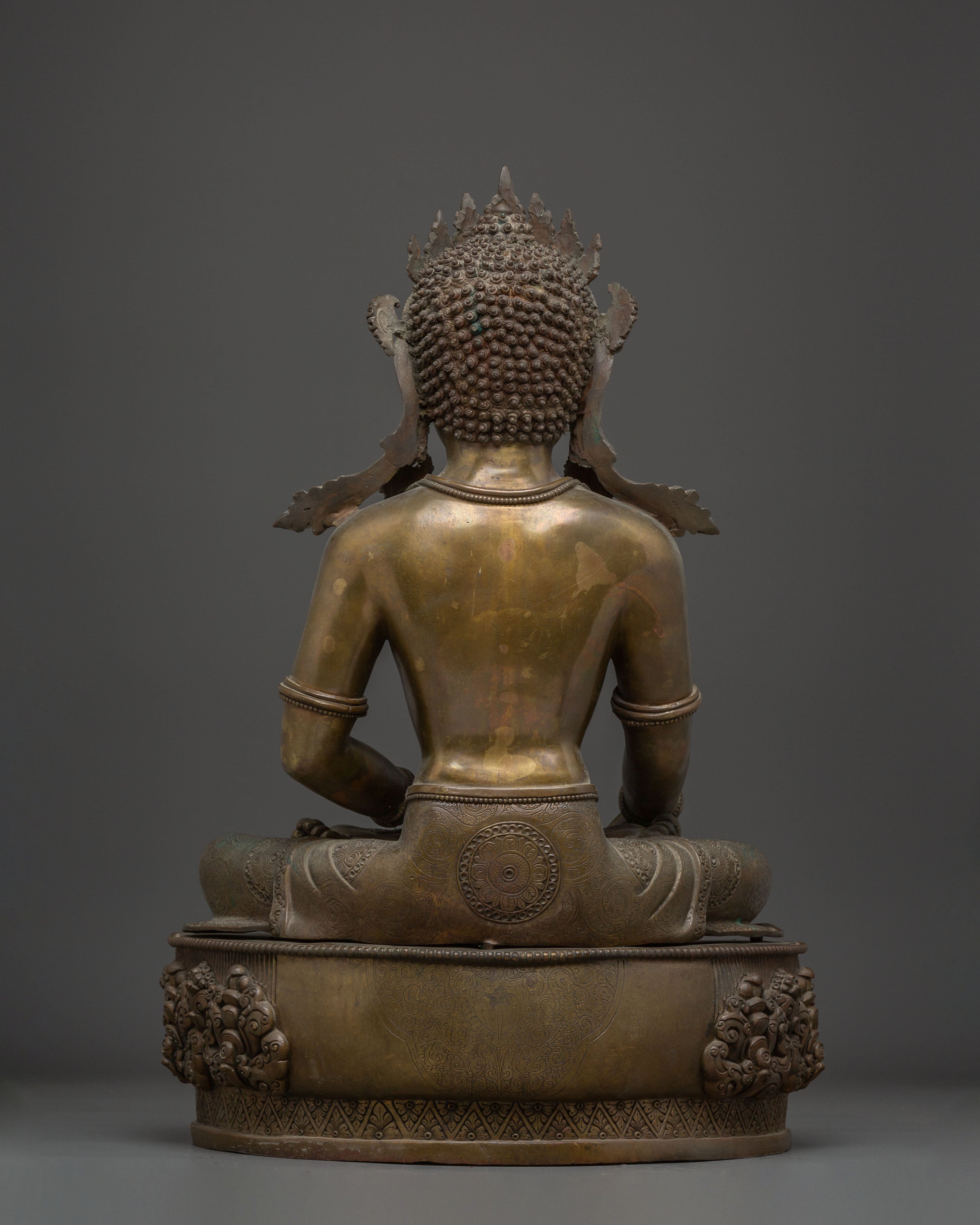 Nepalese Copper Statue of Shakyamuni Buddha | The Awakened One