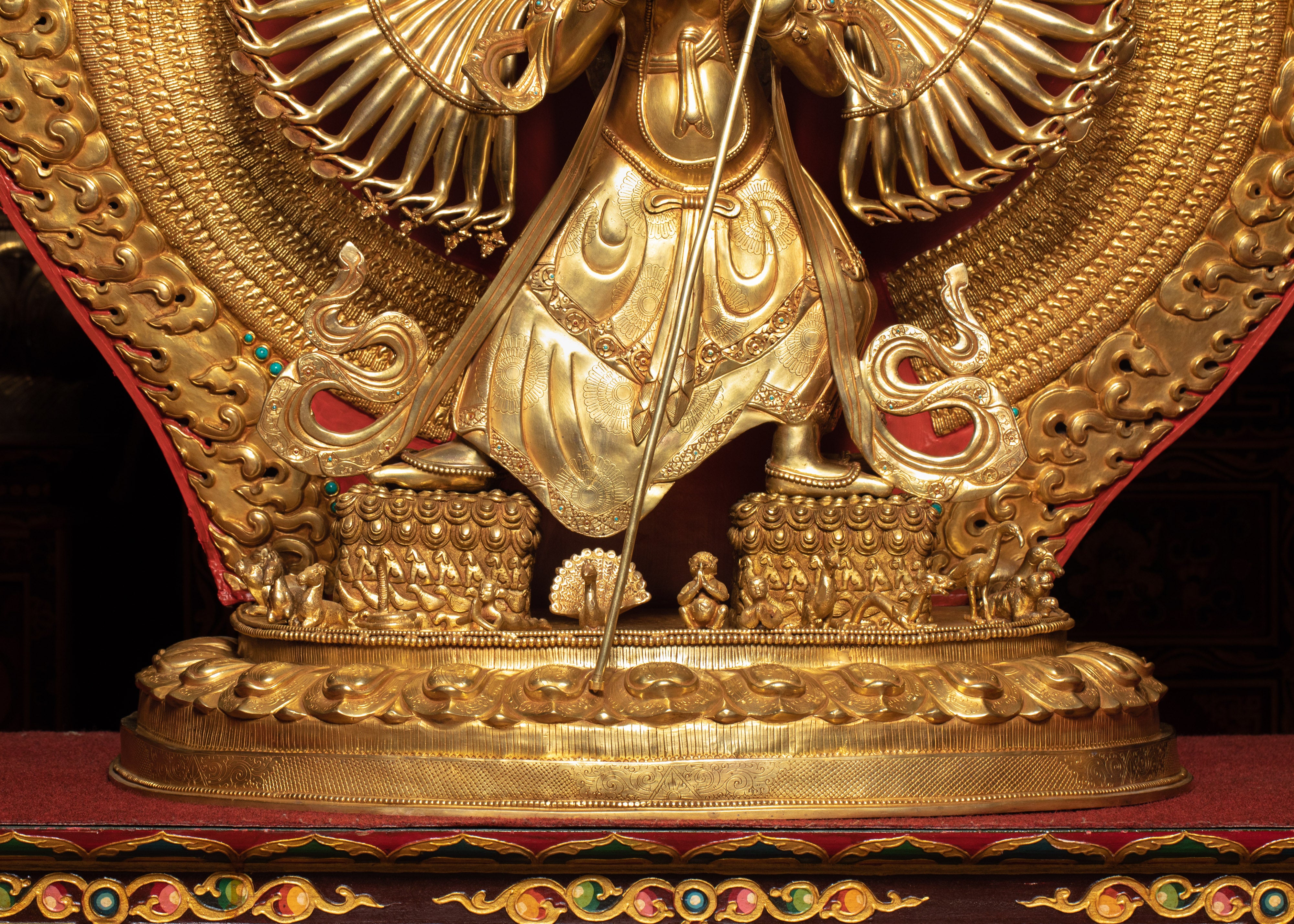 Magnificent 1000 Armed Dukar Statue | Bodhisattva of Protection