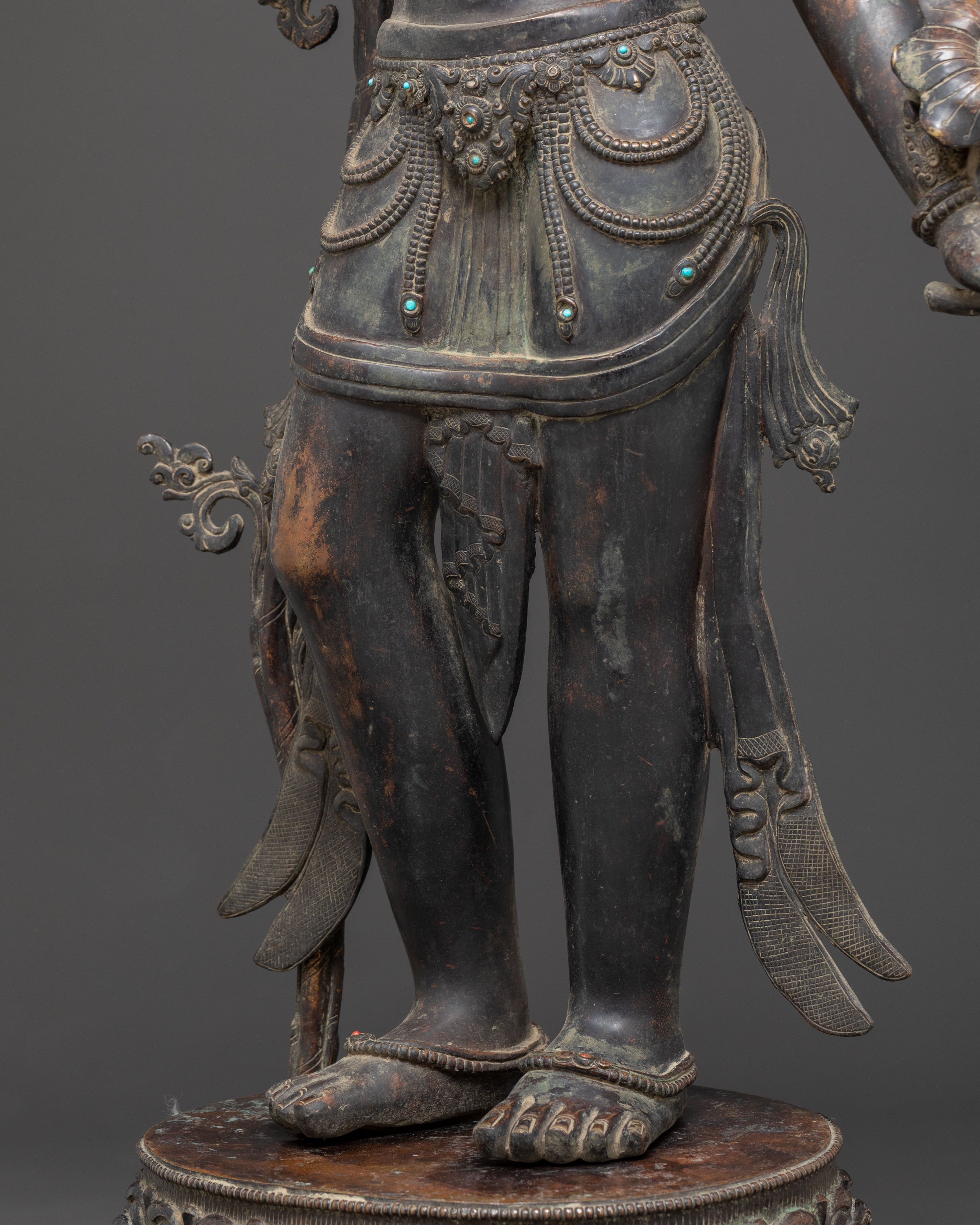 Himalayan Standing Tara Artwork | Compassionate Tibetan Deity