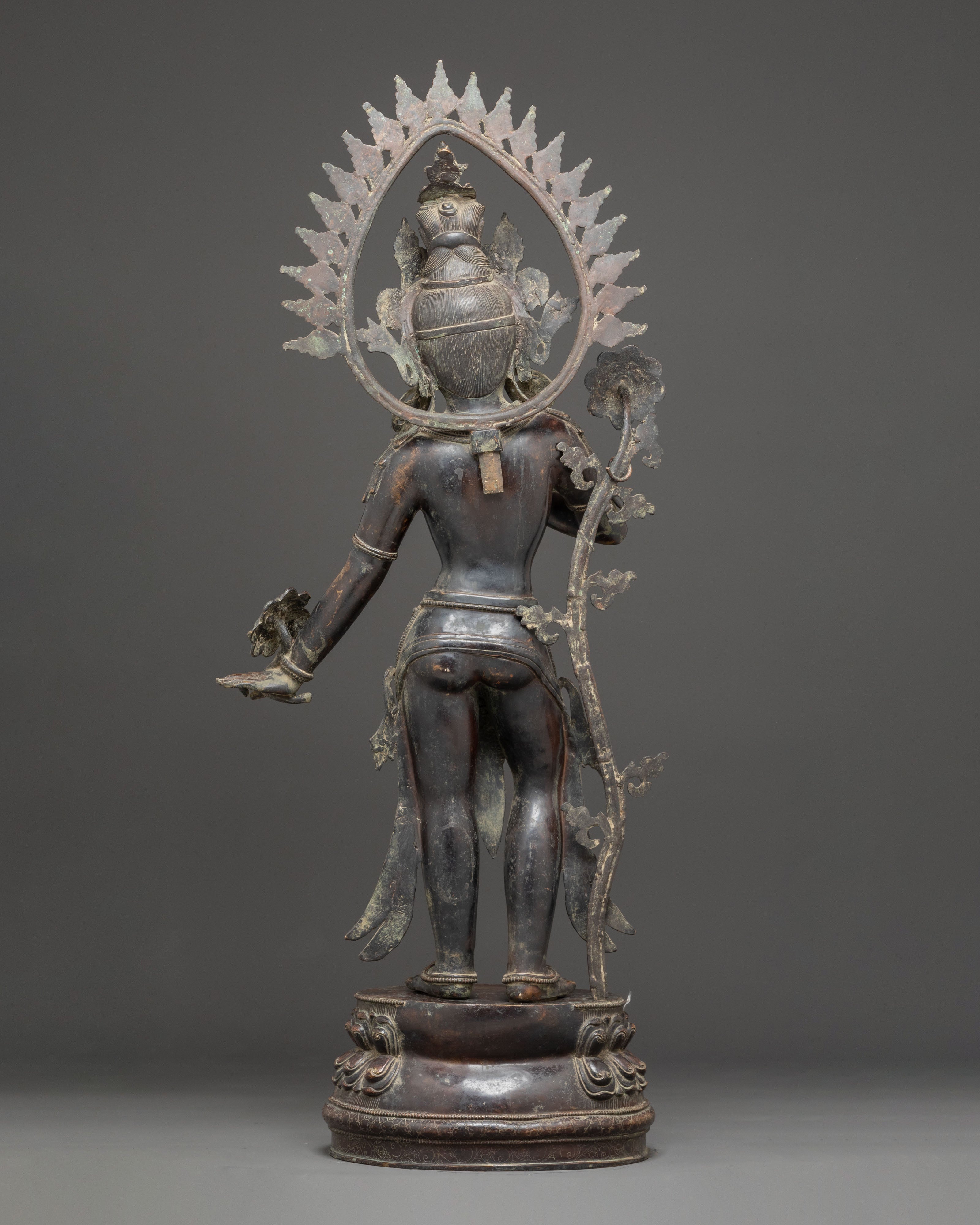 Himalayan Standing Tara Artwork | Compassionate Tibetan Deity