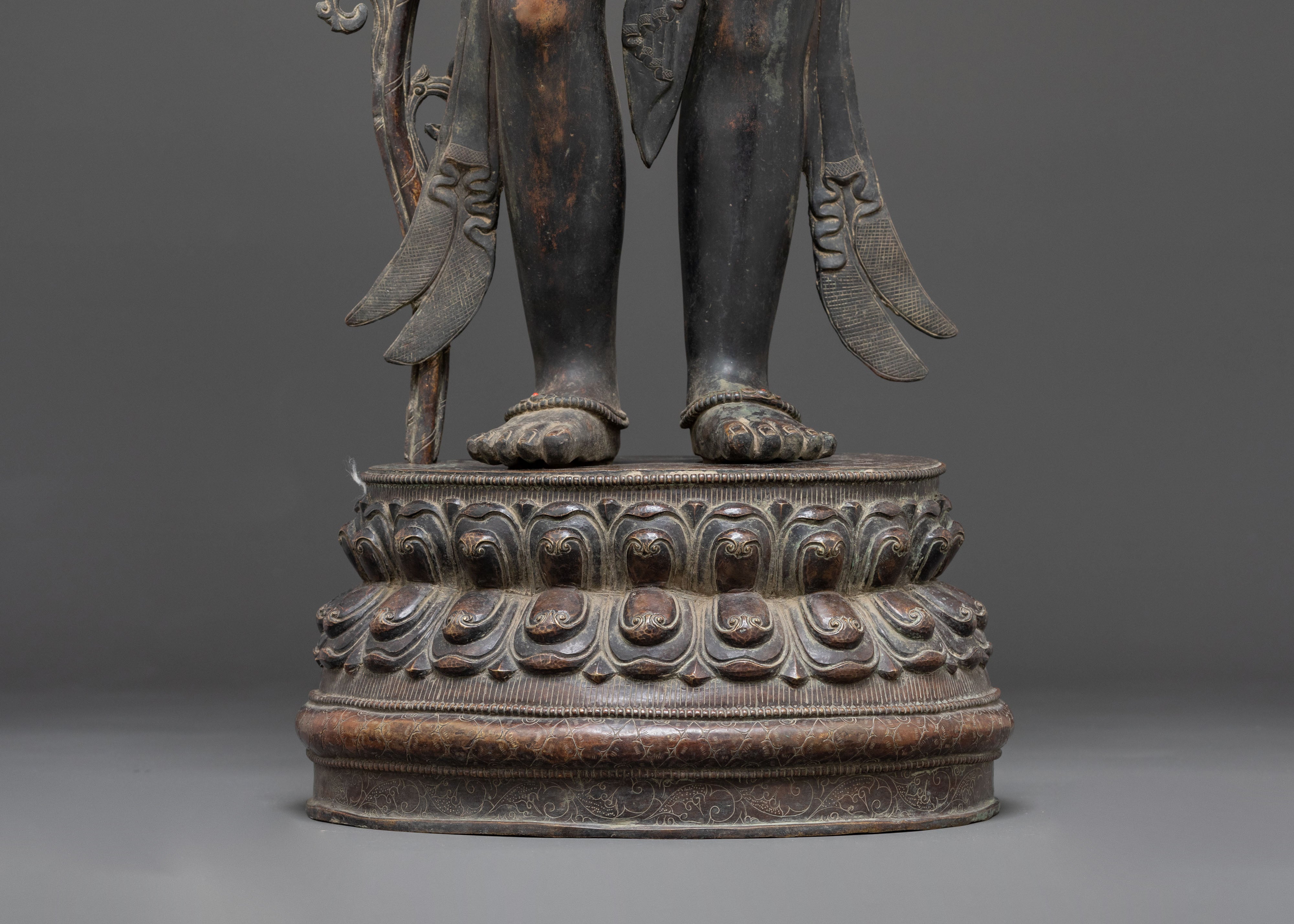 Himalayan Standing Tara Artwork | Compassionate Tibetan Deity