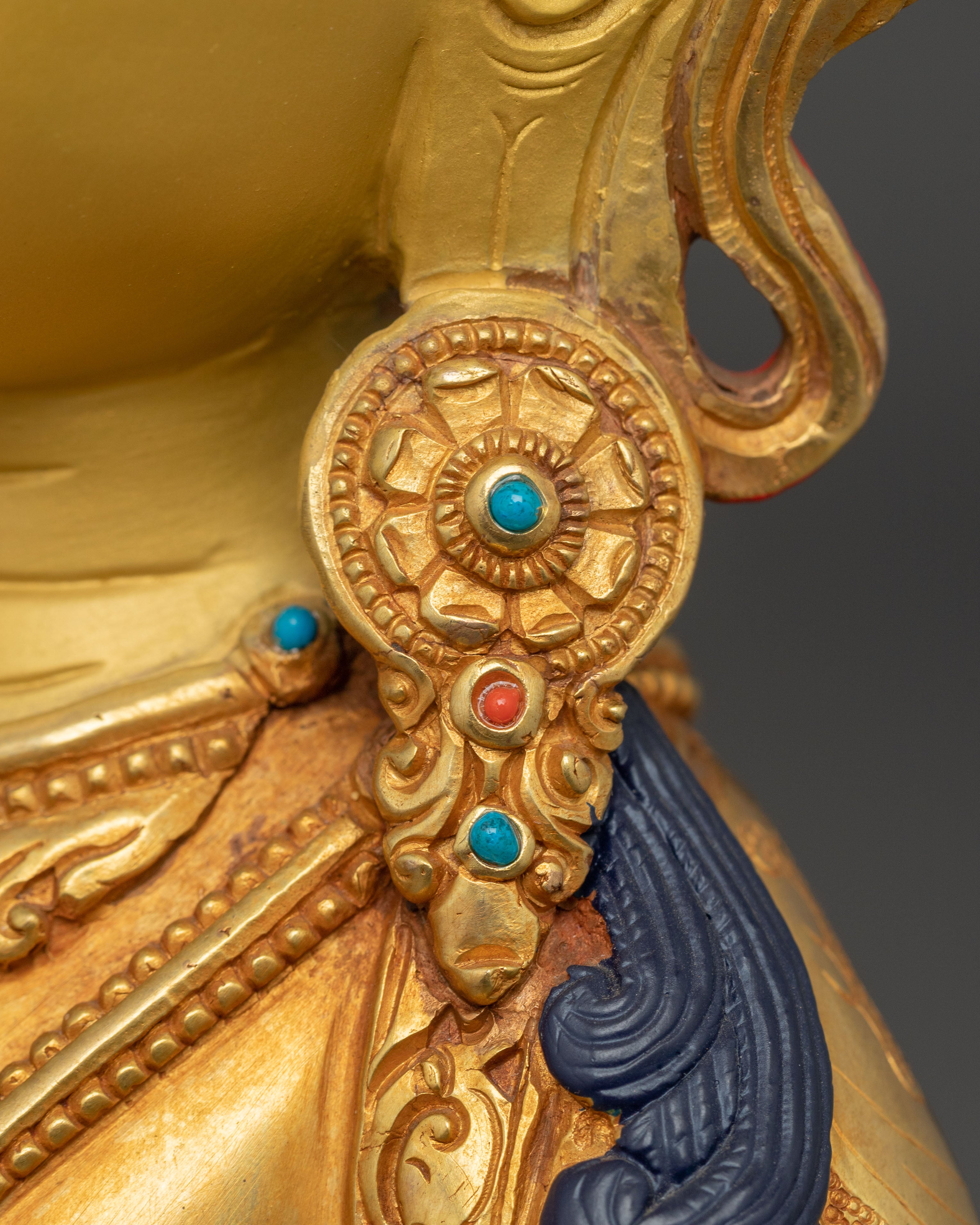 Golden Statue of Vajrasattva: Embodiment of Purification
