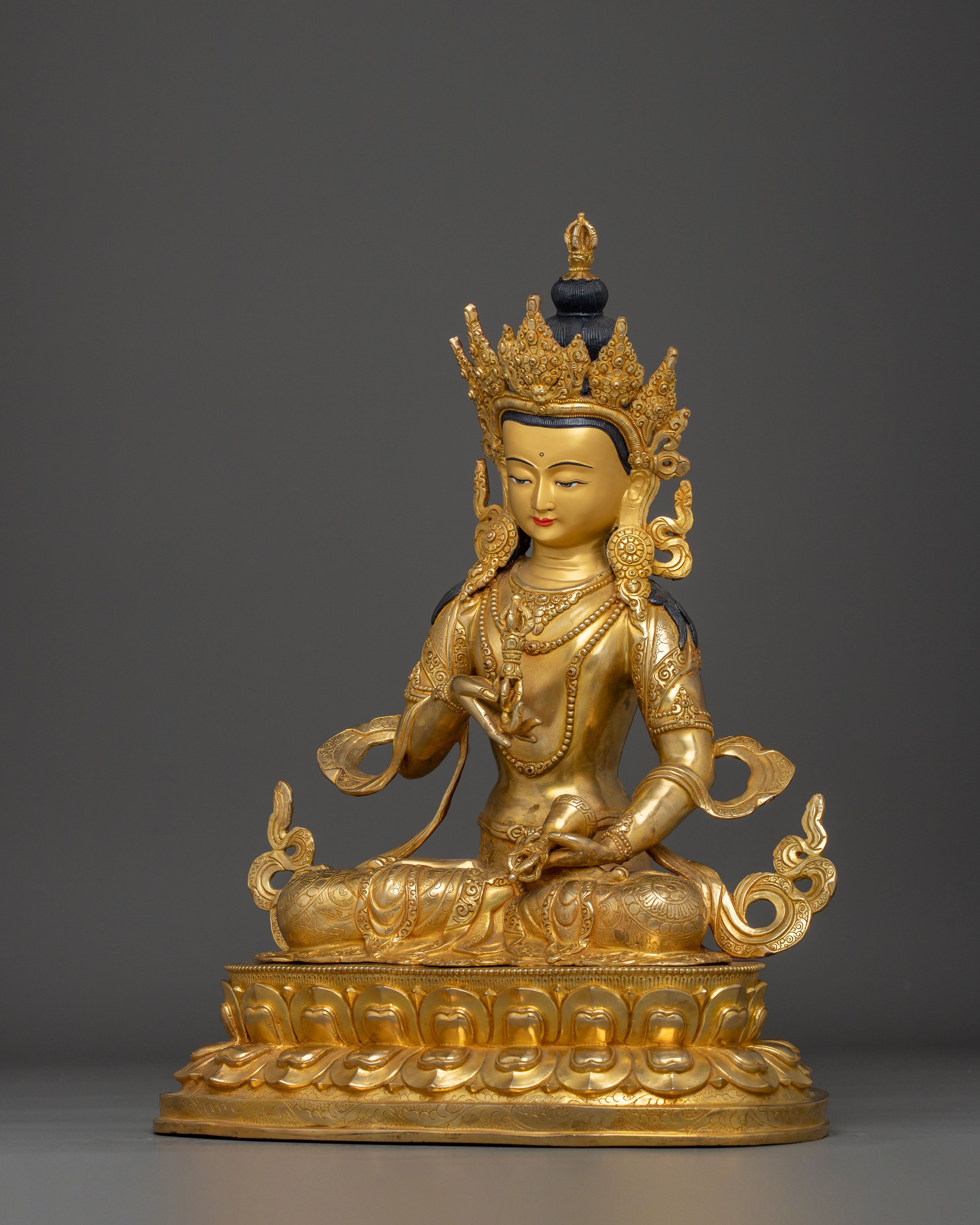 Golden Statue of Dorje Sempa | Purification Symbol Vajrasattva