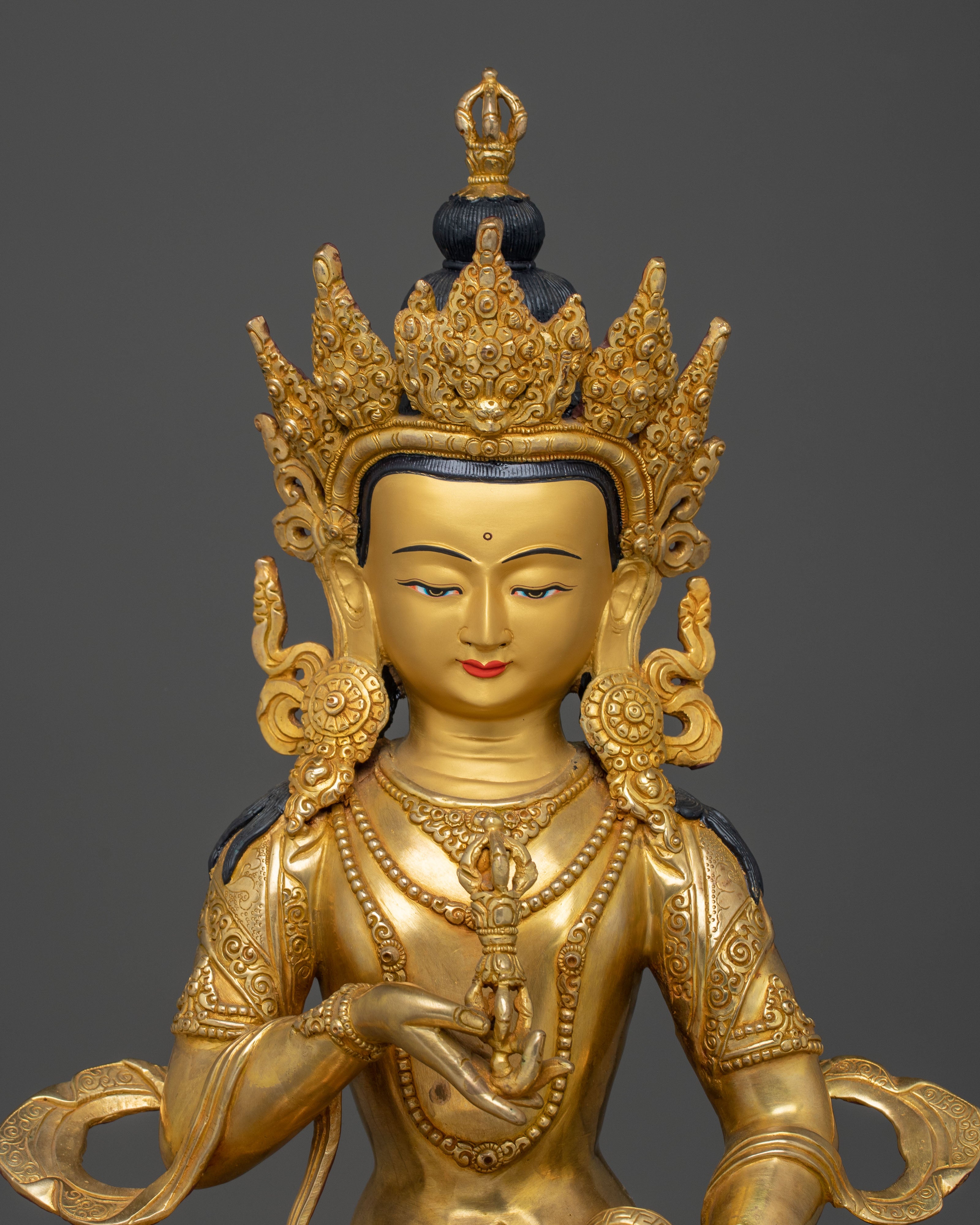Golden Statue of Dorje Sempa | Purification Symbol Vajrasattva
