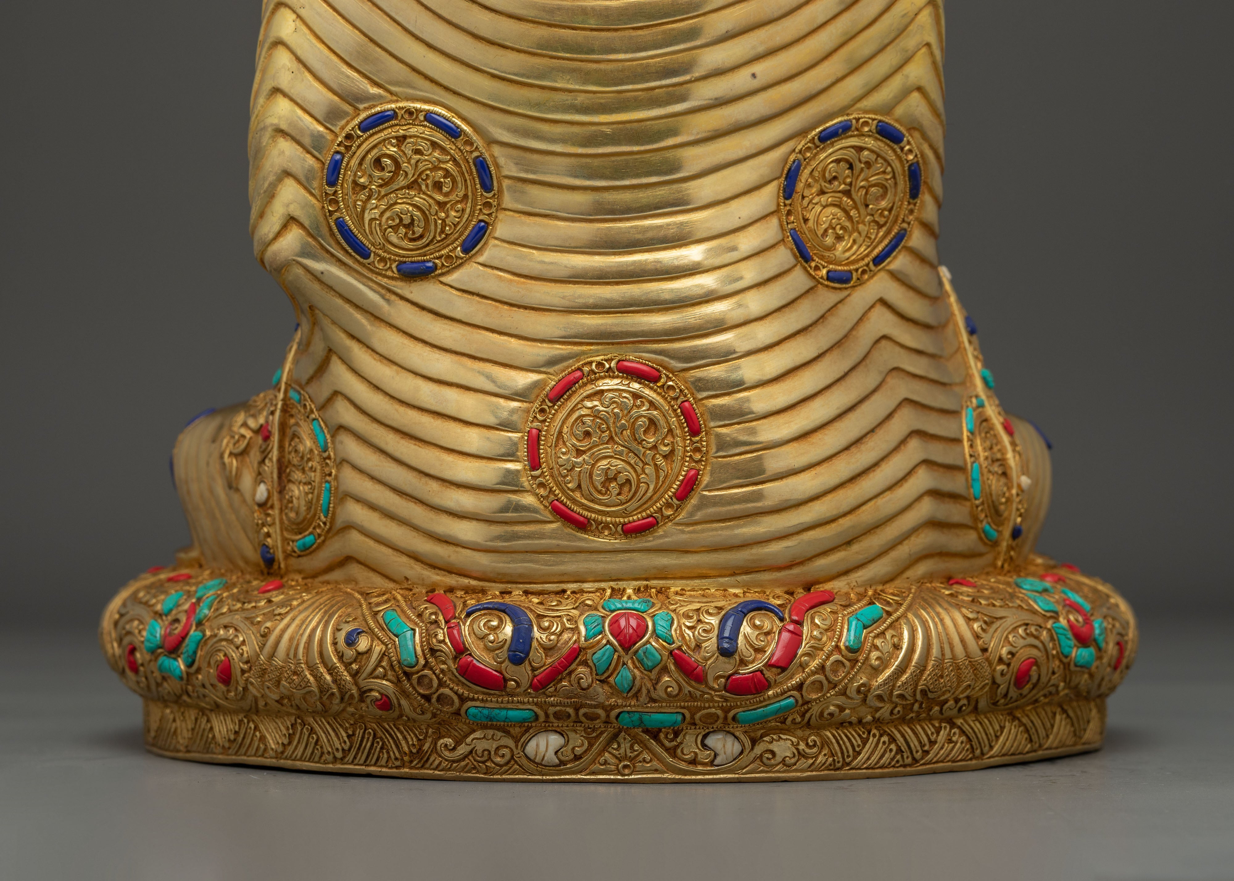 16.5 Inch Shakyamuni Buddha Copper Statue