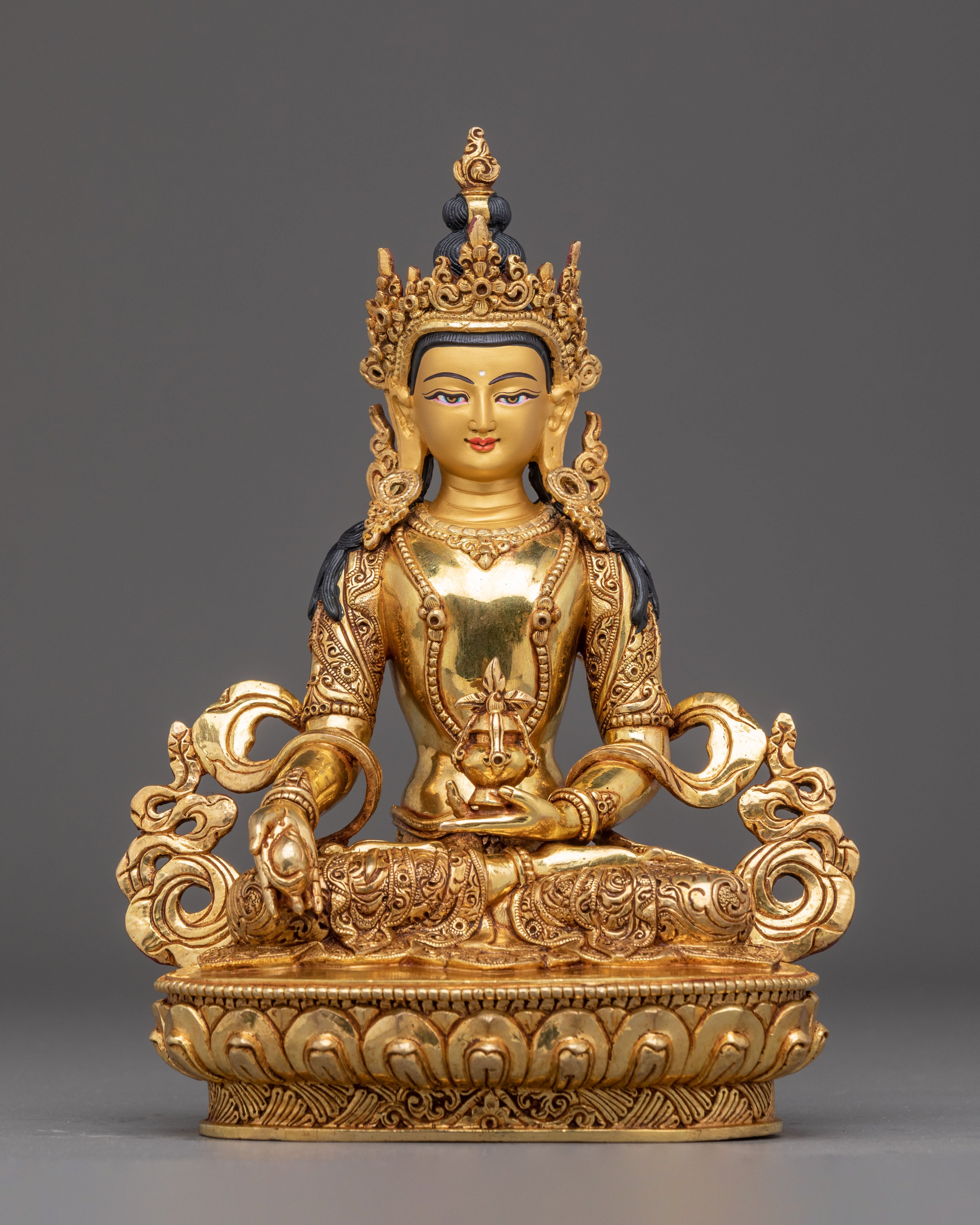 9.2 Inch Kshitigarbha Buddha Statue