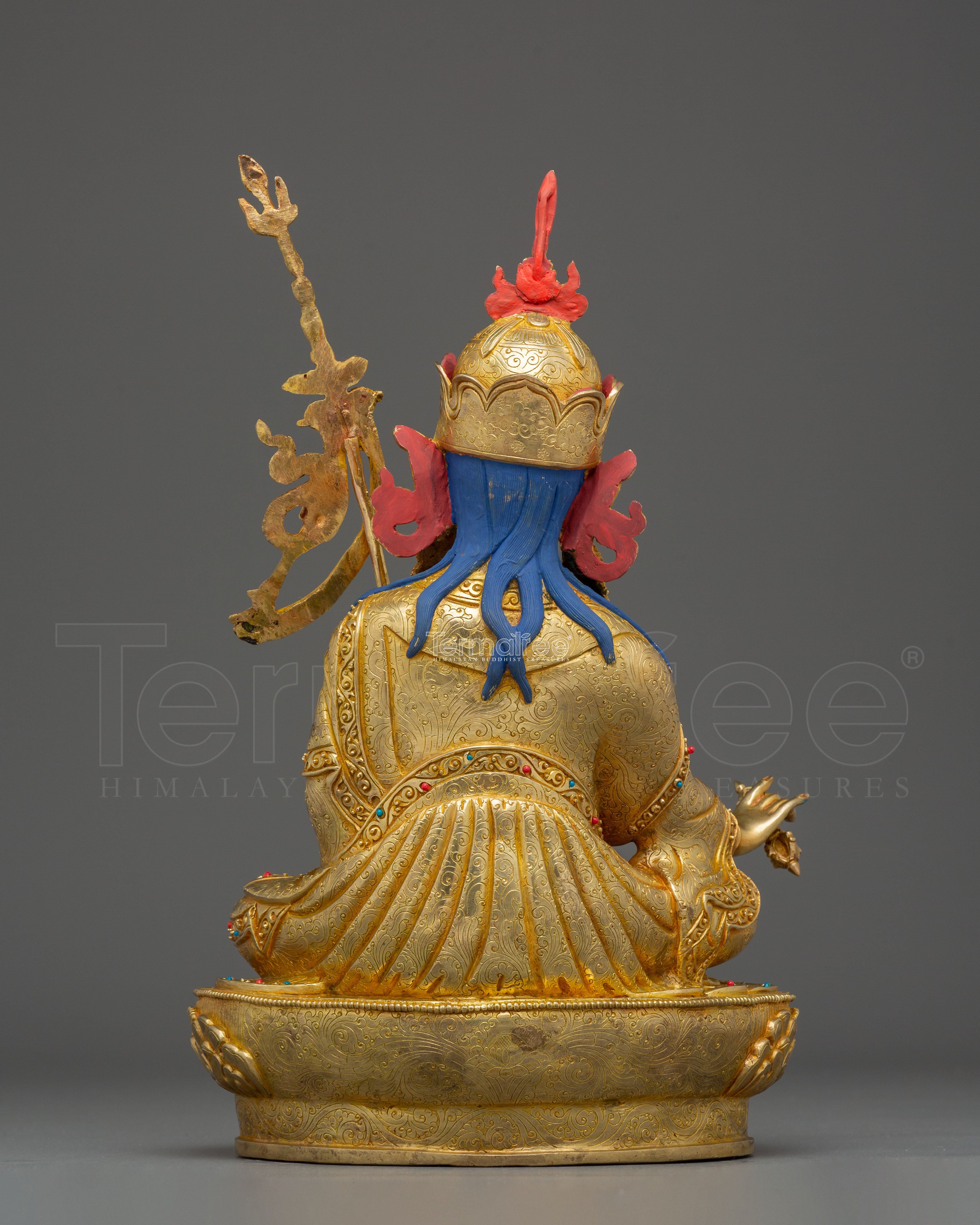 14.6 Inch Statue of Guru Rinpoche | Lotus Born Guru