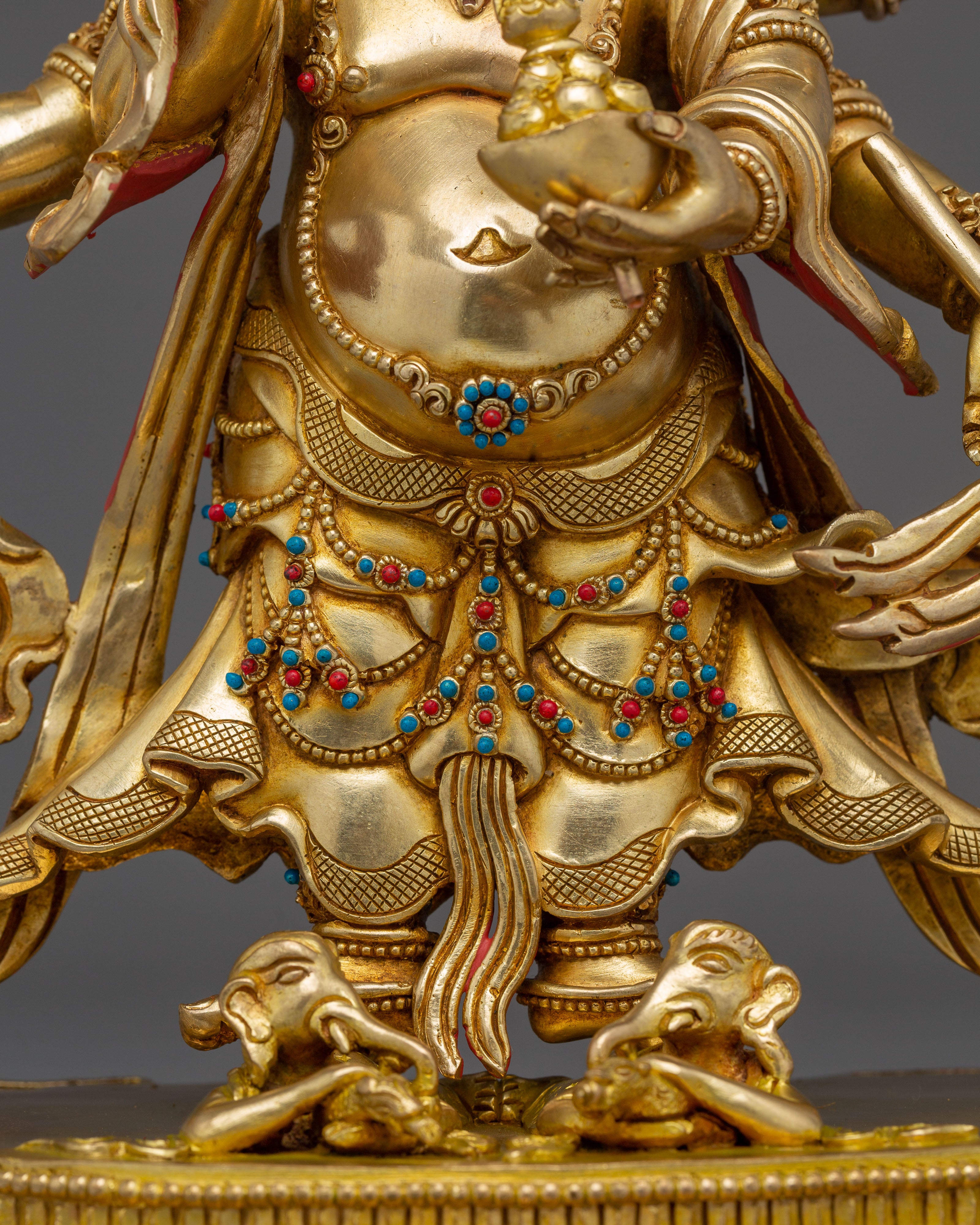 White Mahakala Statue: The Protector of Spiritual Prosperity