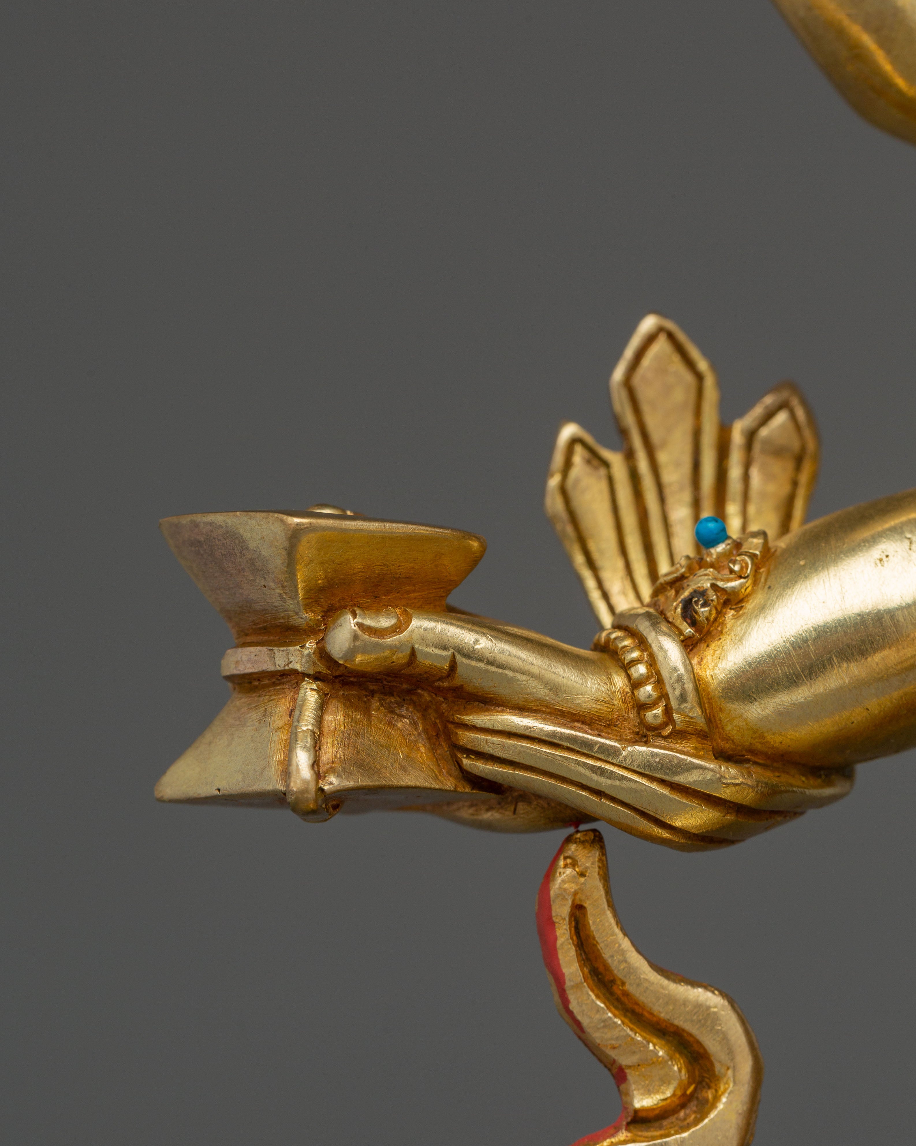 White Mahakala Statue: The Protector of Spiritual Prosperity