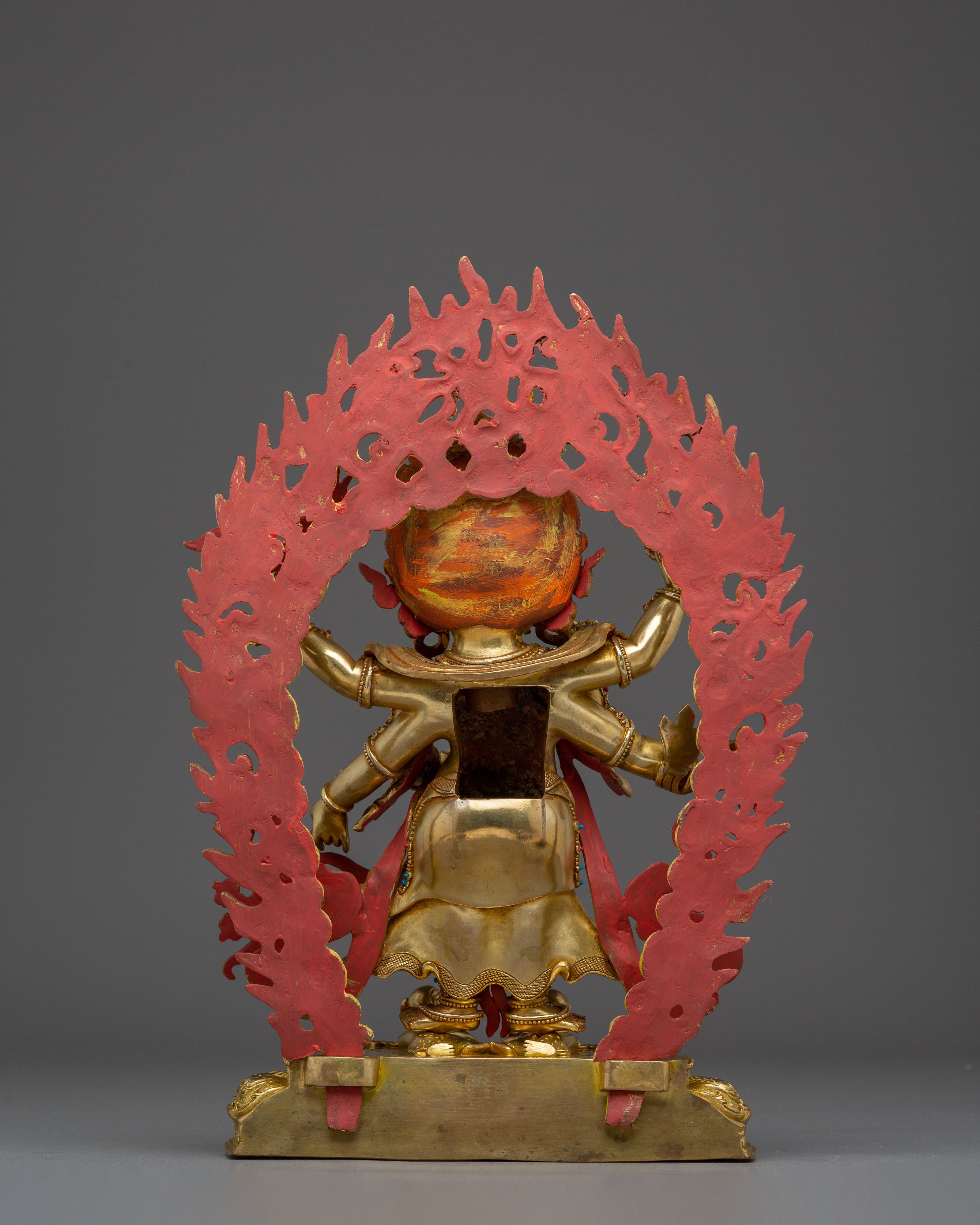 White Mahakala Statue: The Protector of Spiritual Prosperity