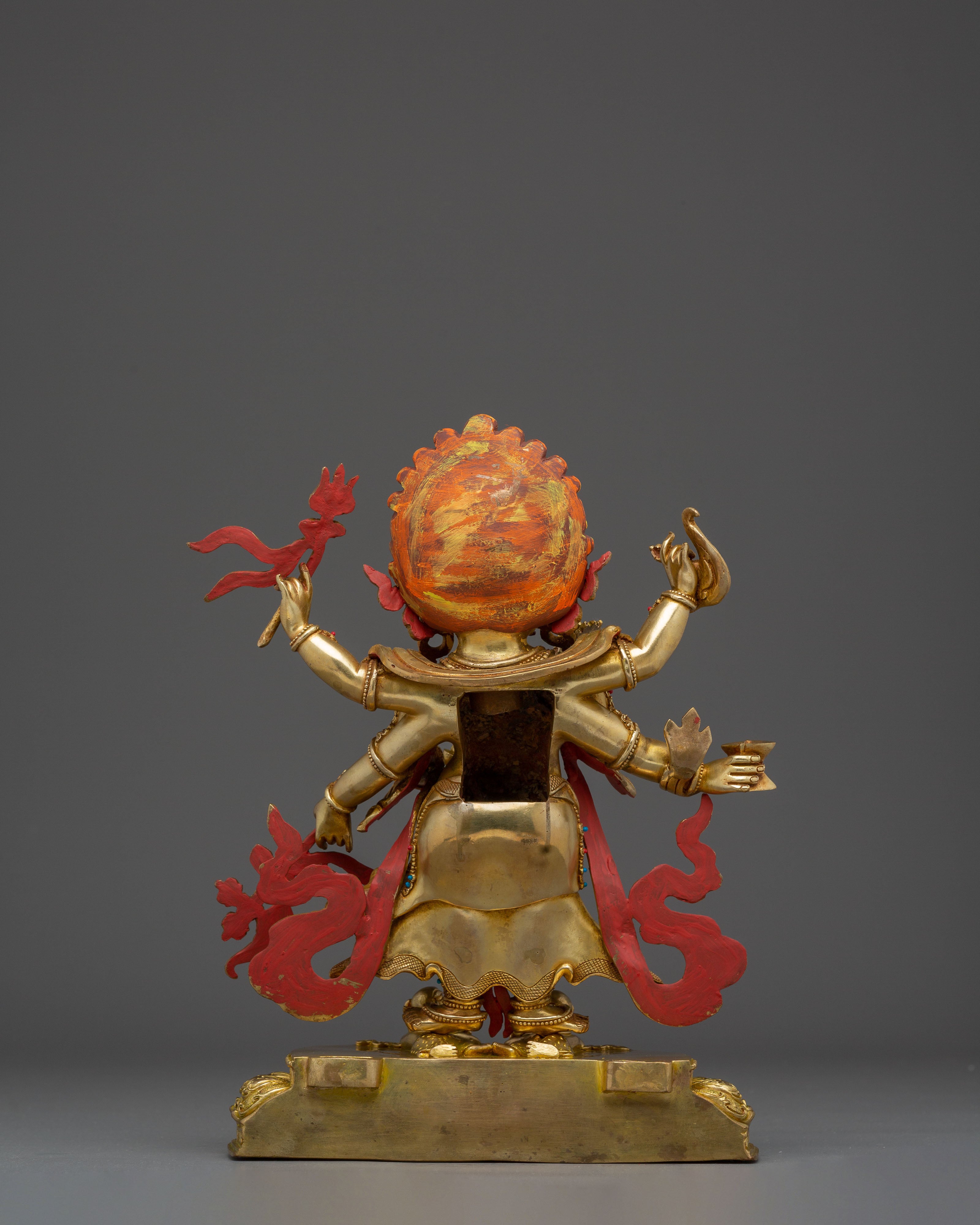 White Mahakala Statue: The Protector of Spiritual Prosperity