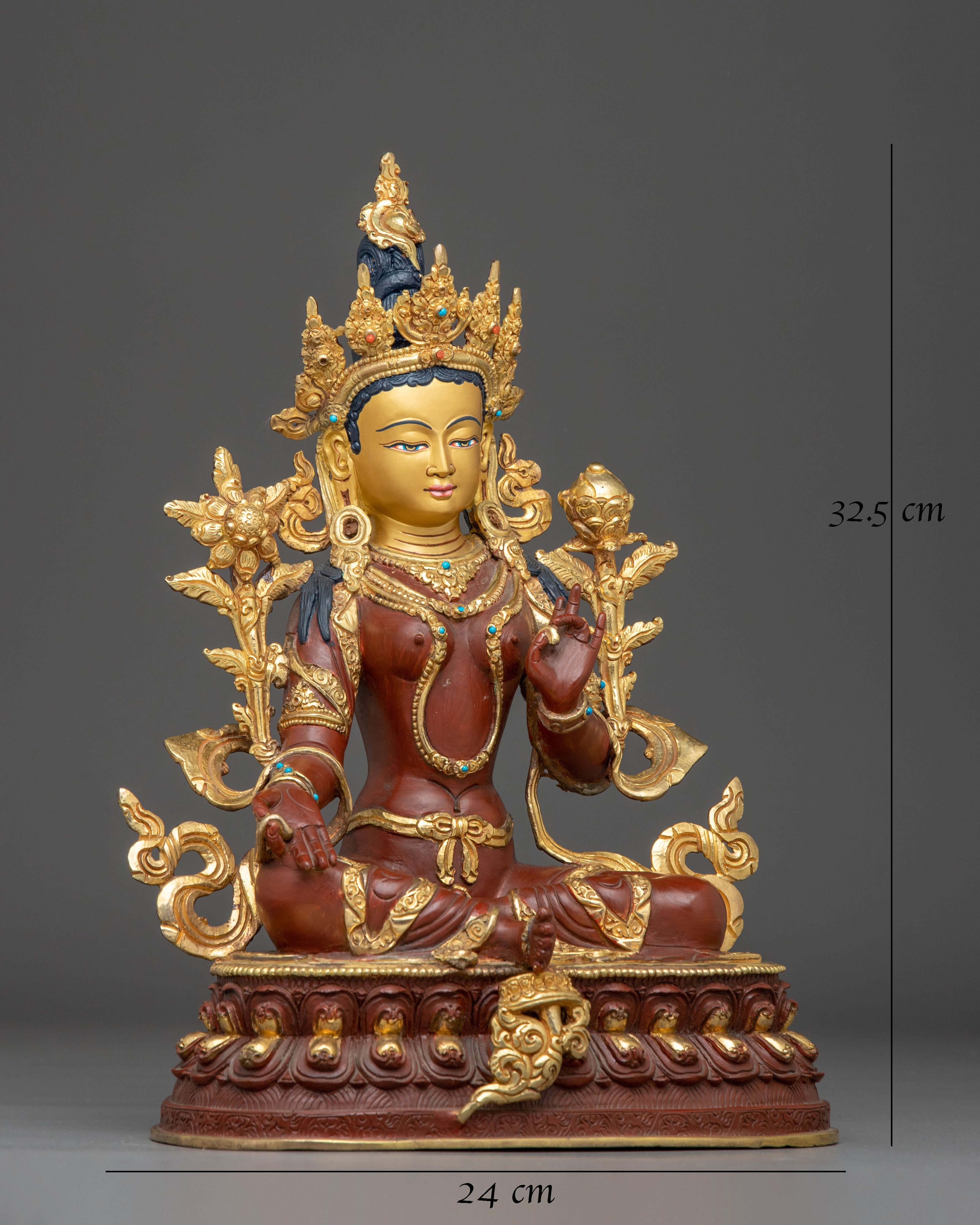 Shyama Tara Figurine: The Mother of Compassion and Action