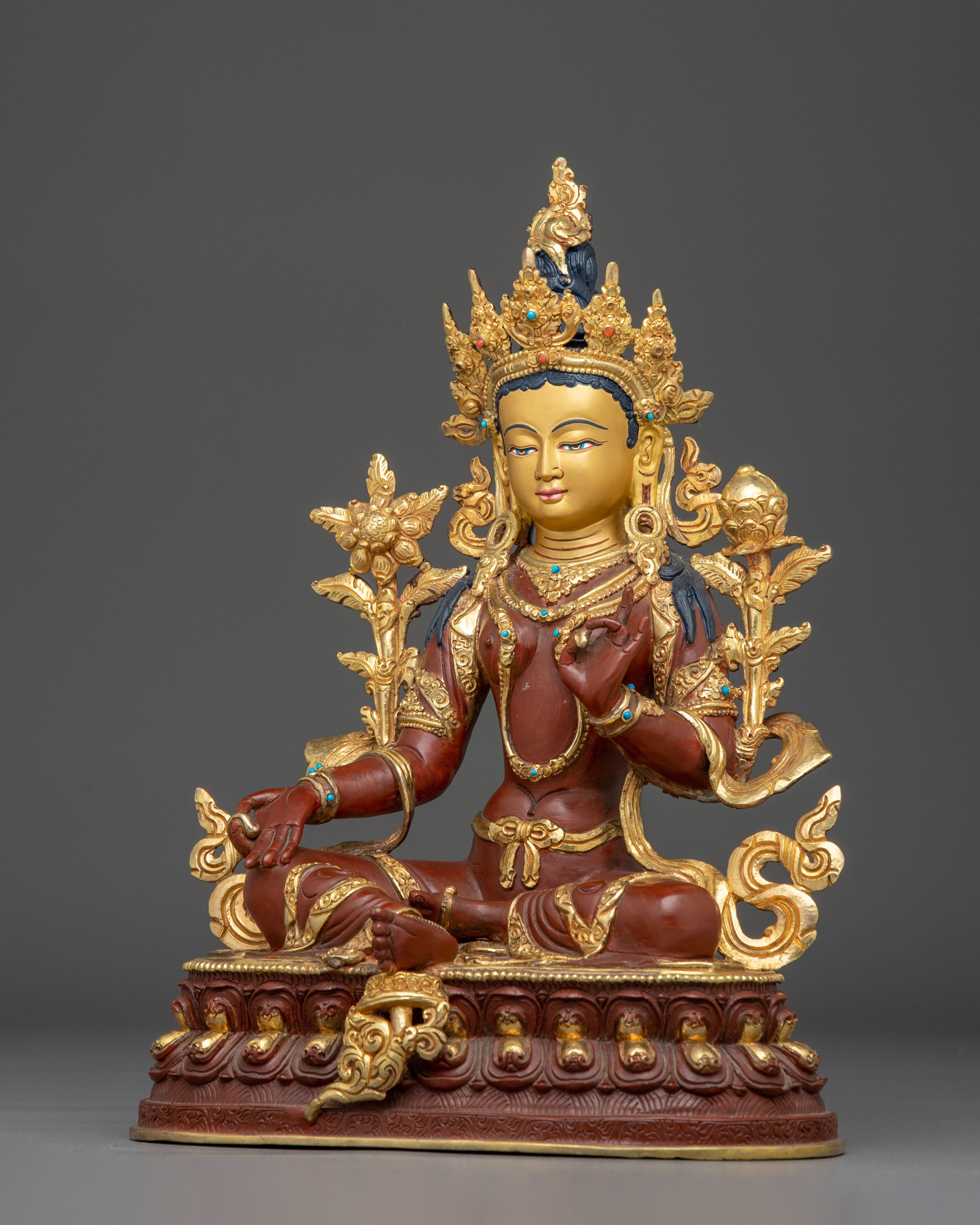 Shyama Tara Figurine: The Mother of Compassion and Action