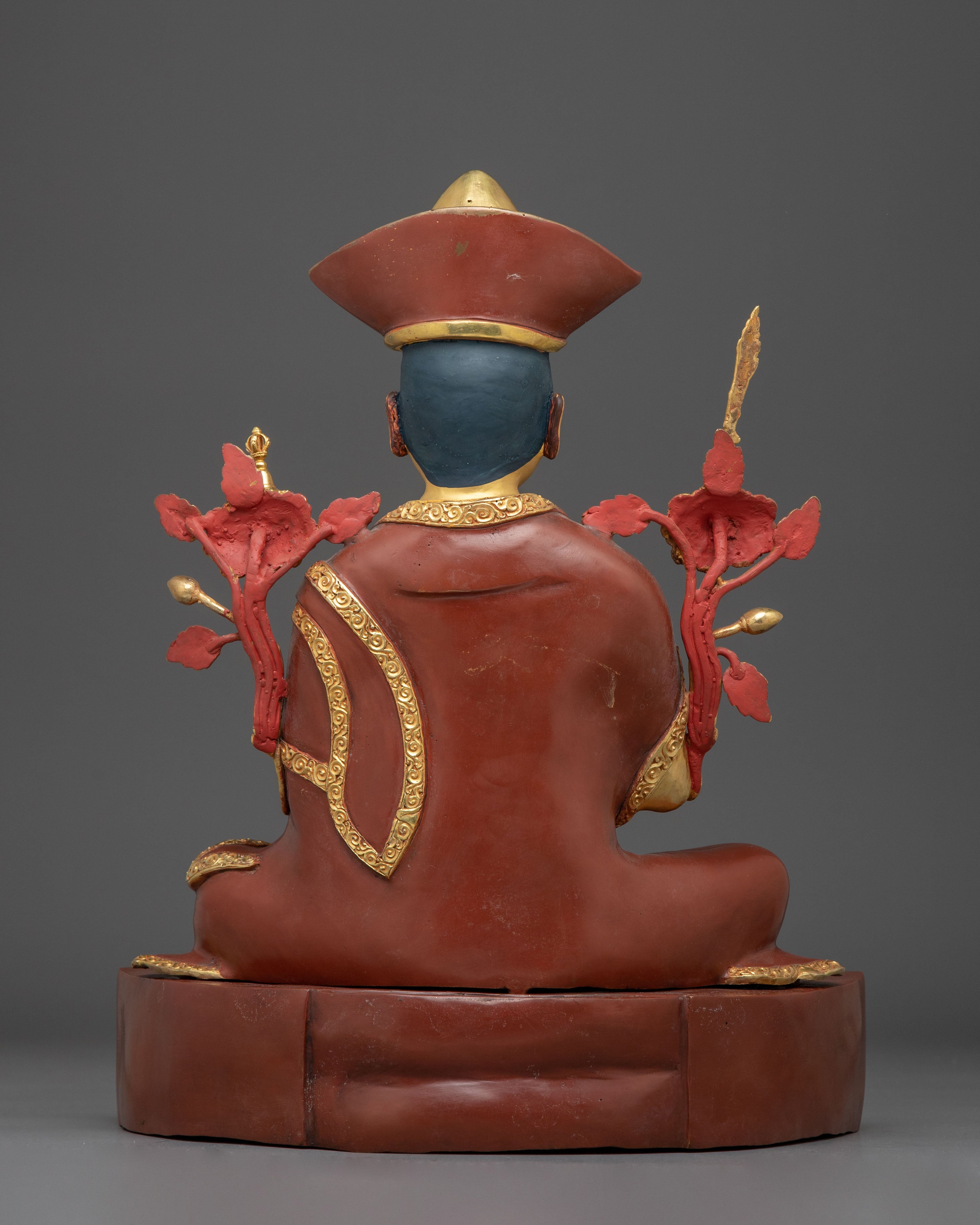 Handcrafted Copper Statue of Nyamme Sherab Gyaltsen