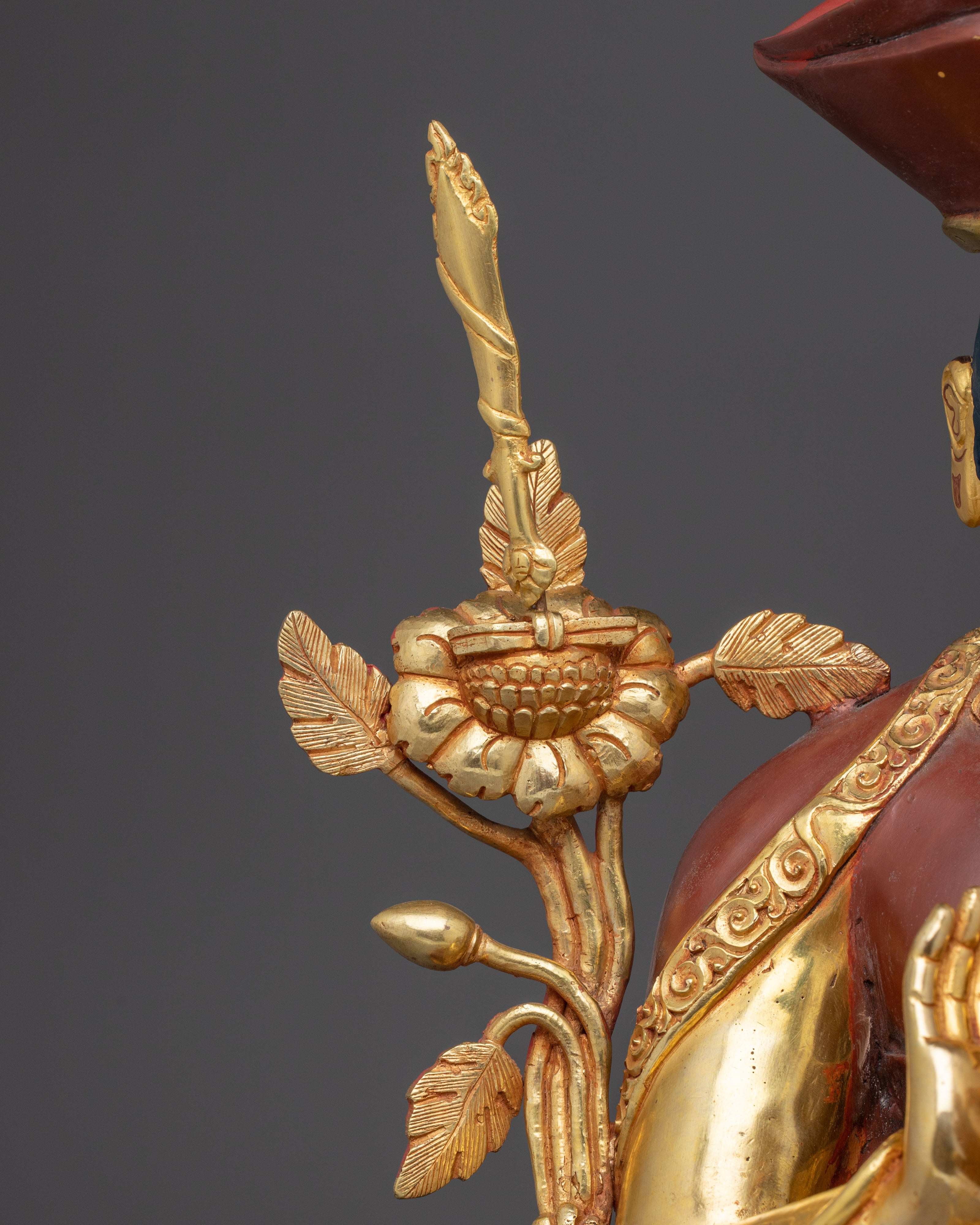 Handcrafted Copper Statue of Nyamme Sherab Gyaltsen