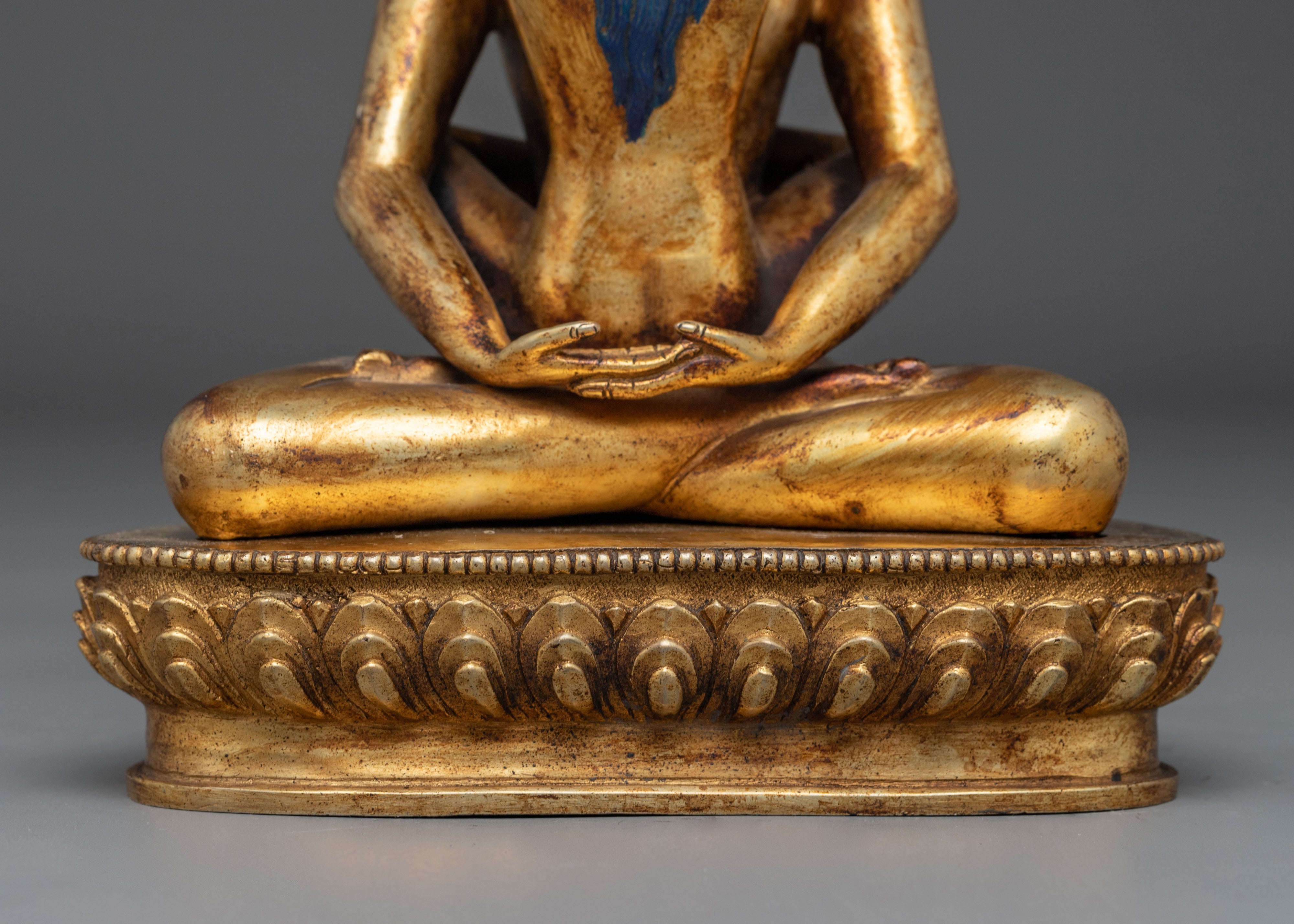Samantabhadra With Consort Golden Artwork