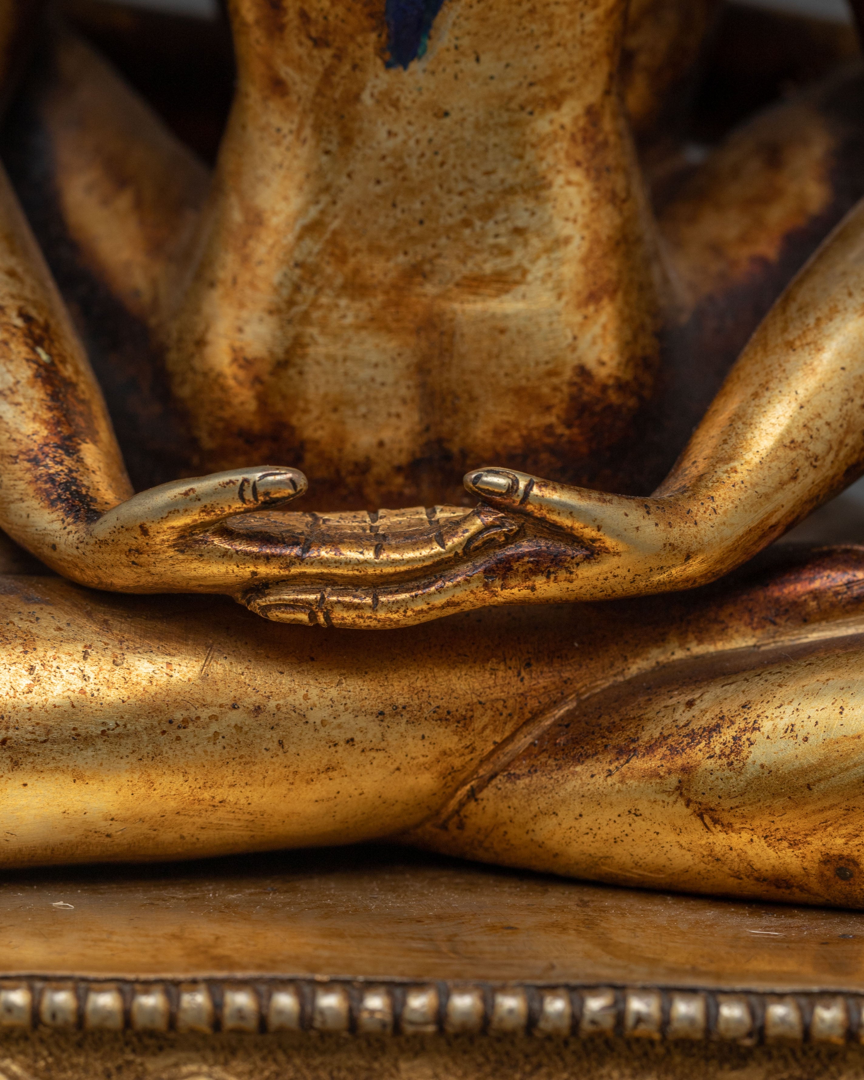 Samantabhadra With Consort Golden Artwork