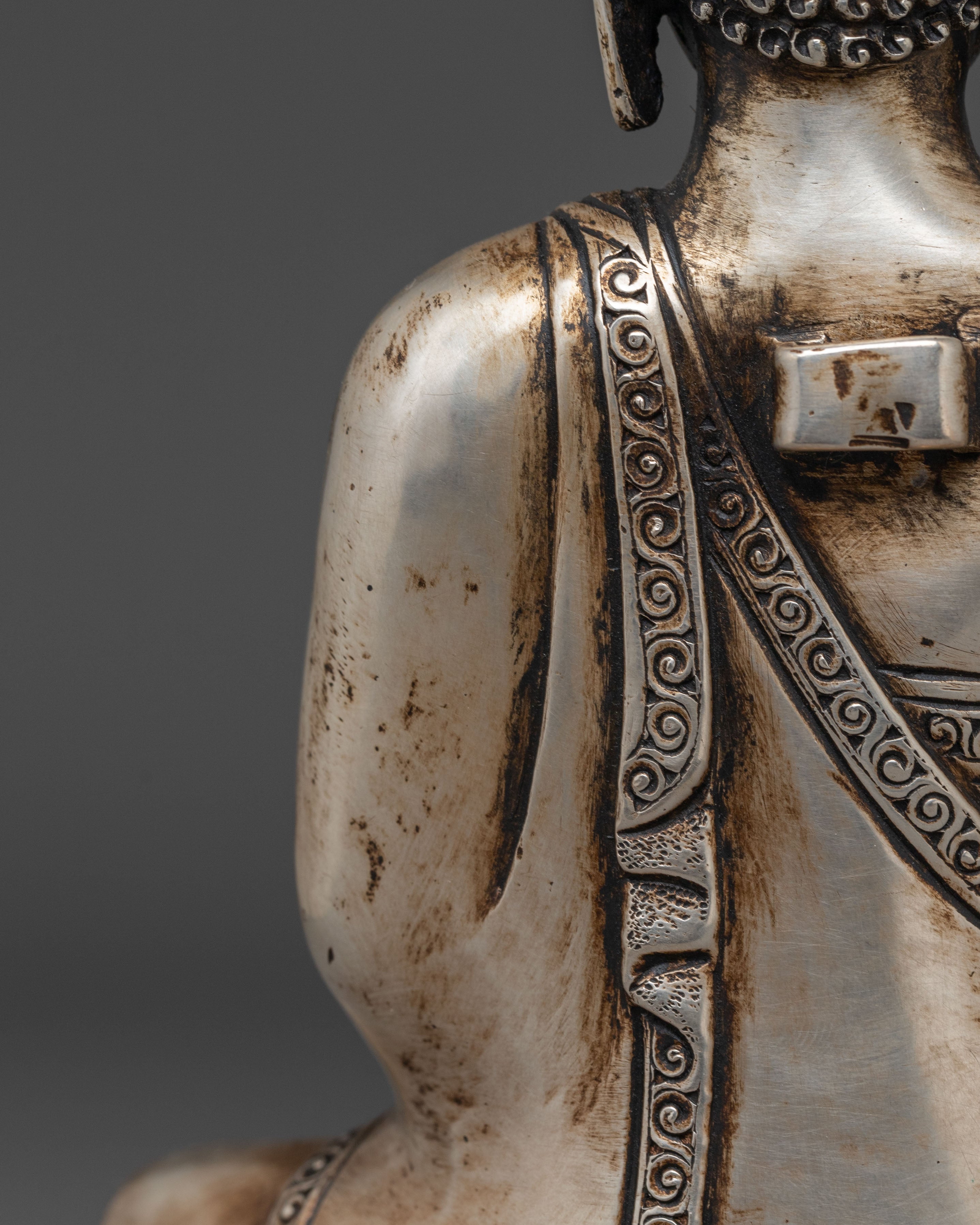 Handmade Medicine Buddha Artwork - Traditional Figurine