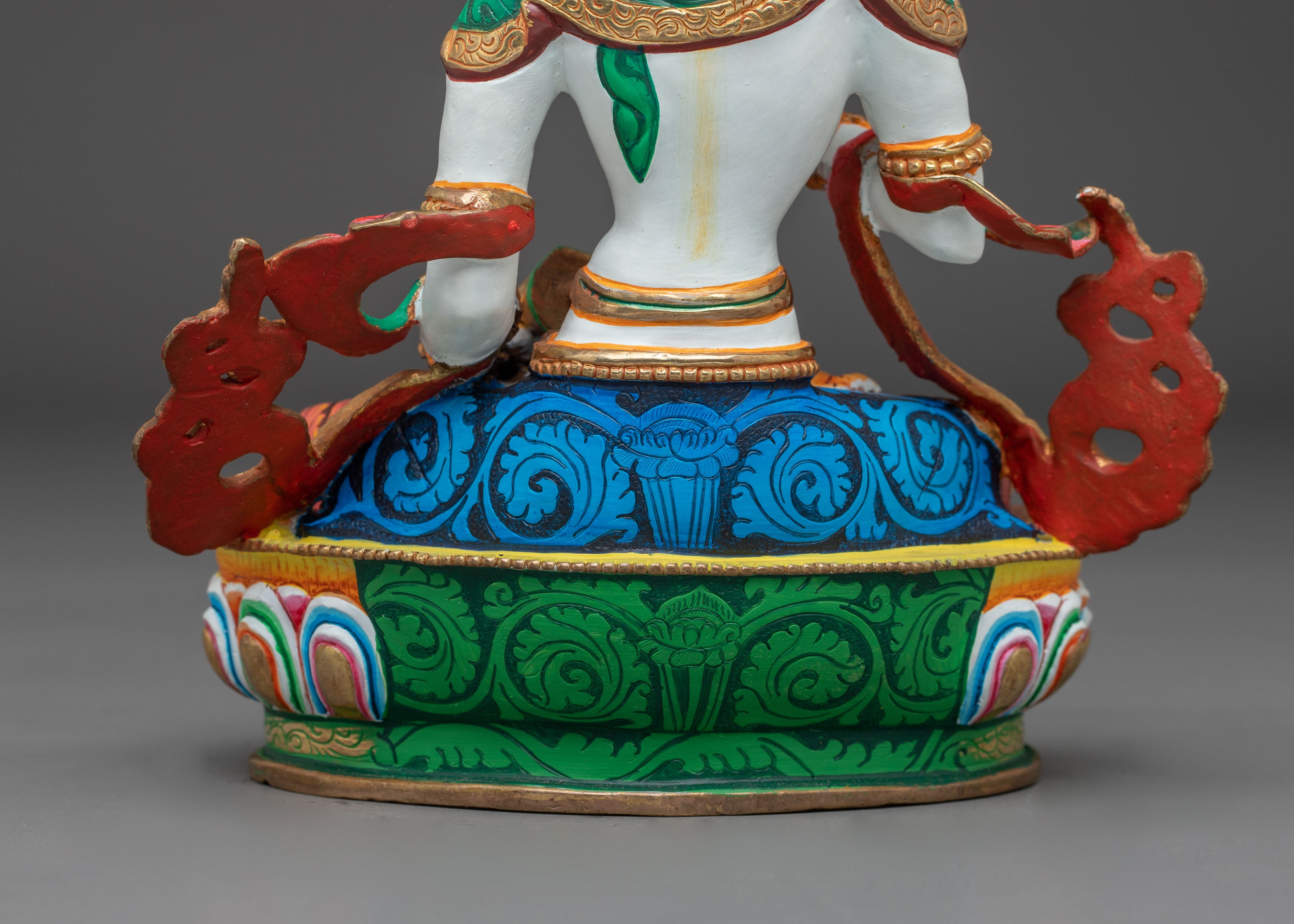 Vajrasattva Figurine: Purifying Deity of Vajrayana Buddhism