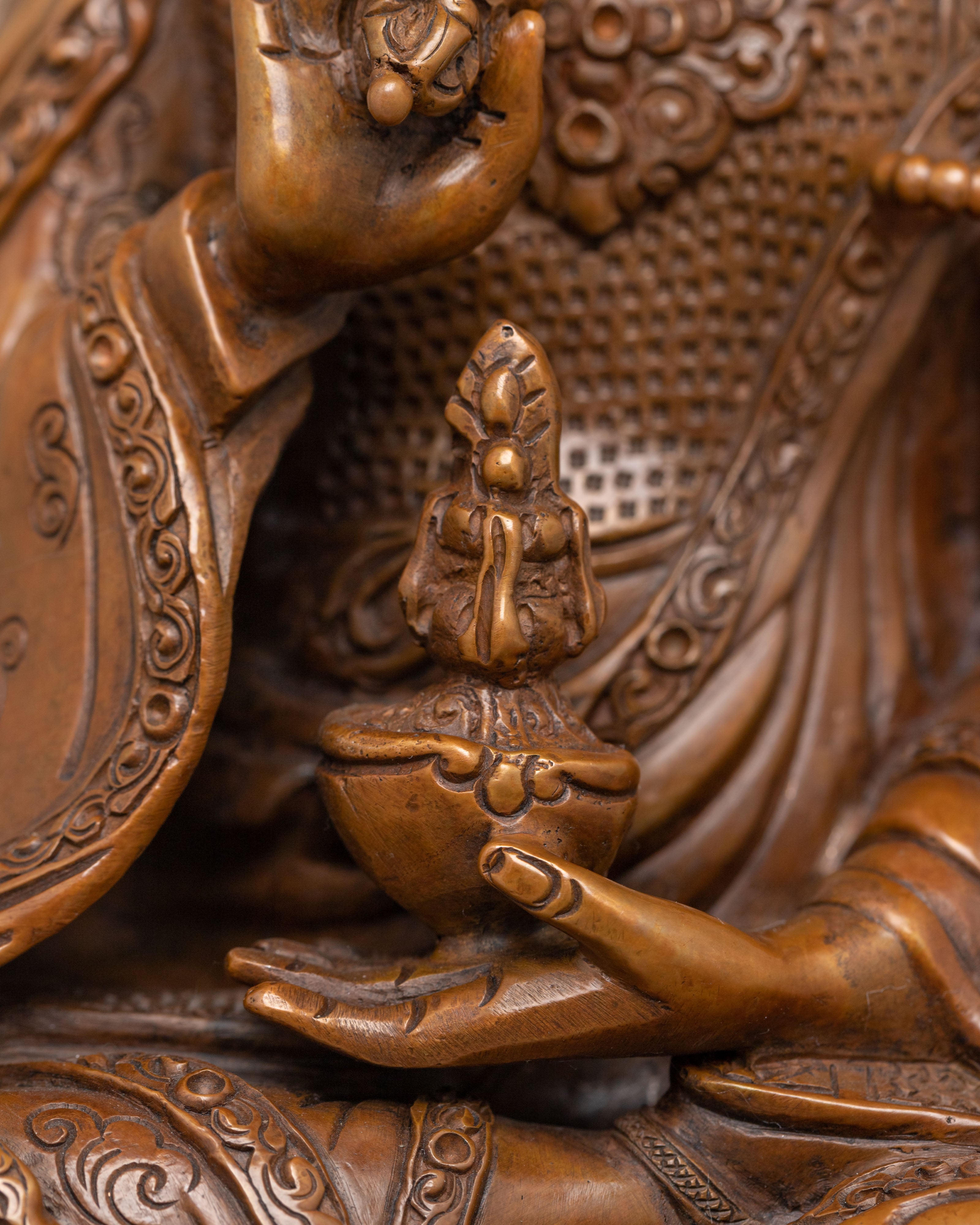 Statue of Tsokye Dorje: Manifestations of Padmasambhava