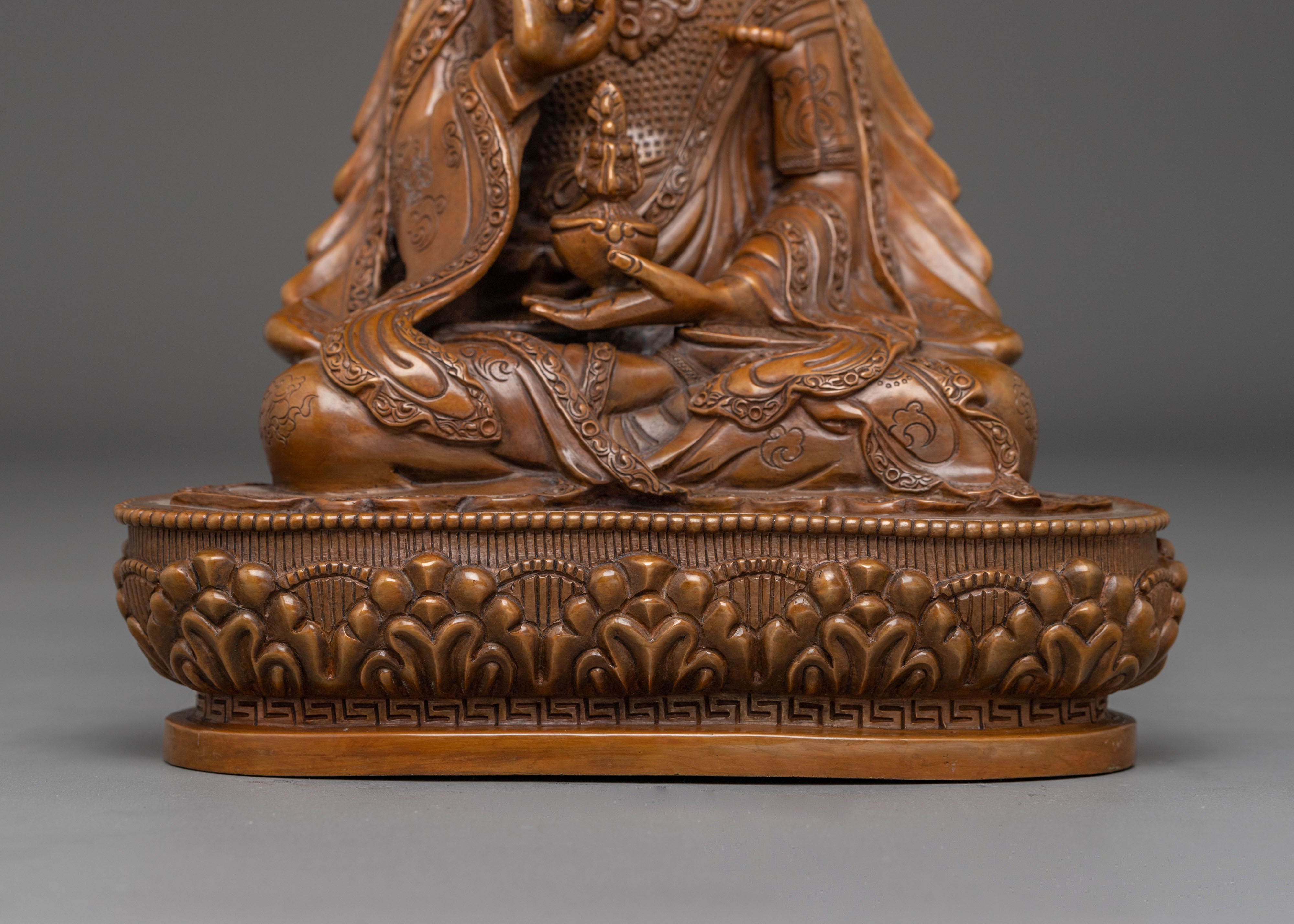 Statue of Tsokye Dorje: Manifestations of Padmasambhava