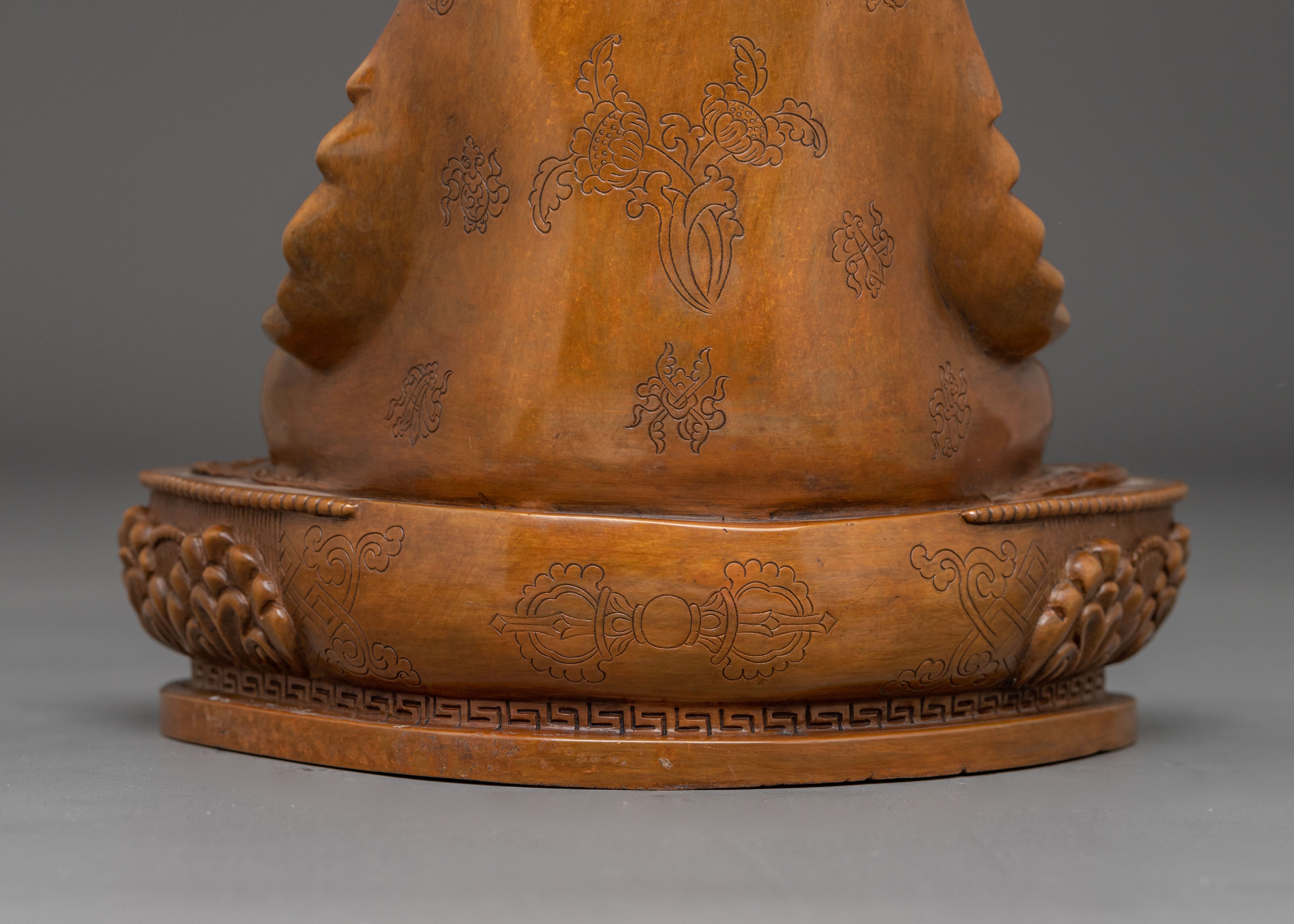 Statue of Tsokye Dorje: Manifestations of Padmasambhava