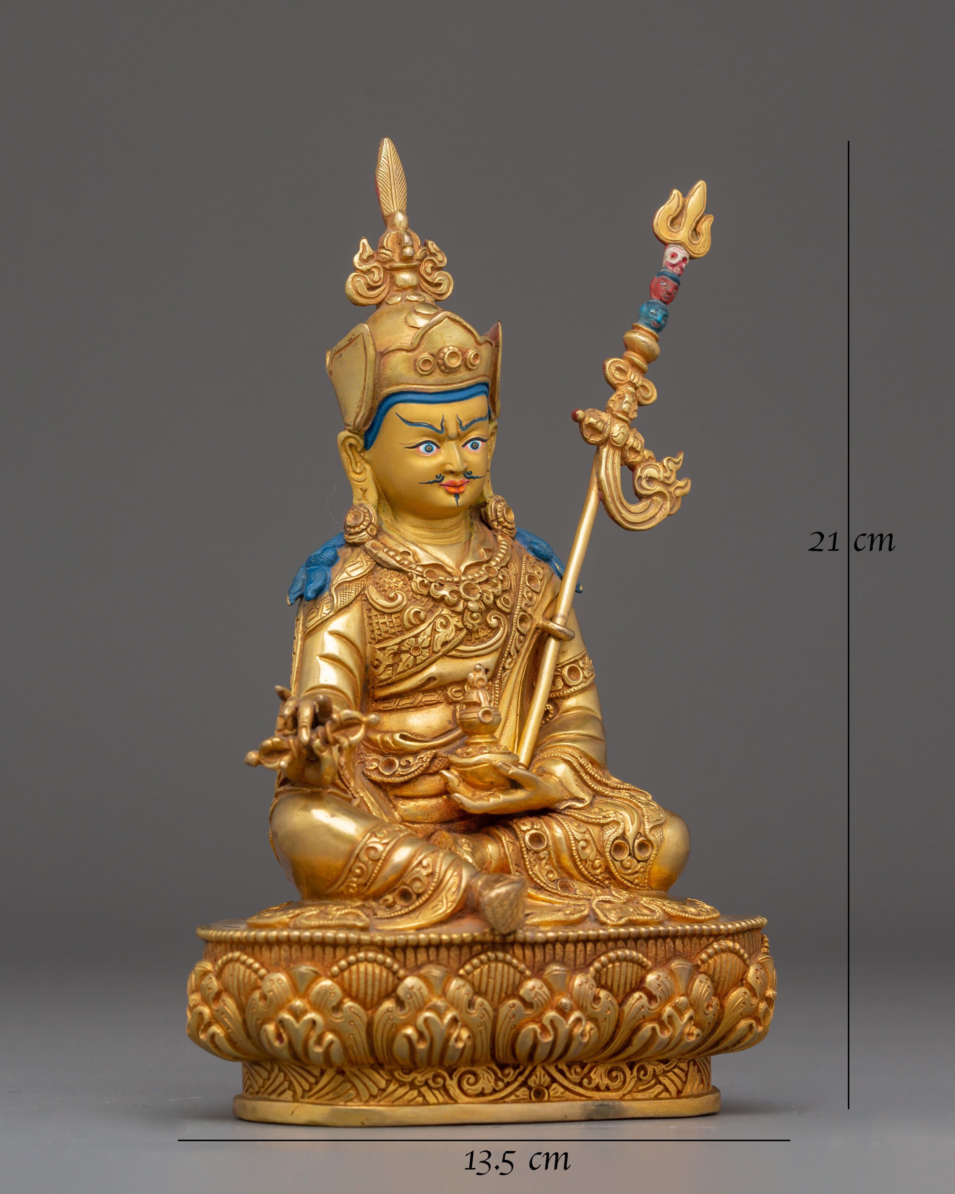 Guru Rinpoche Icon: Enlightened Vajra Holder