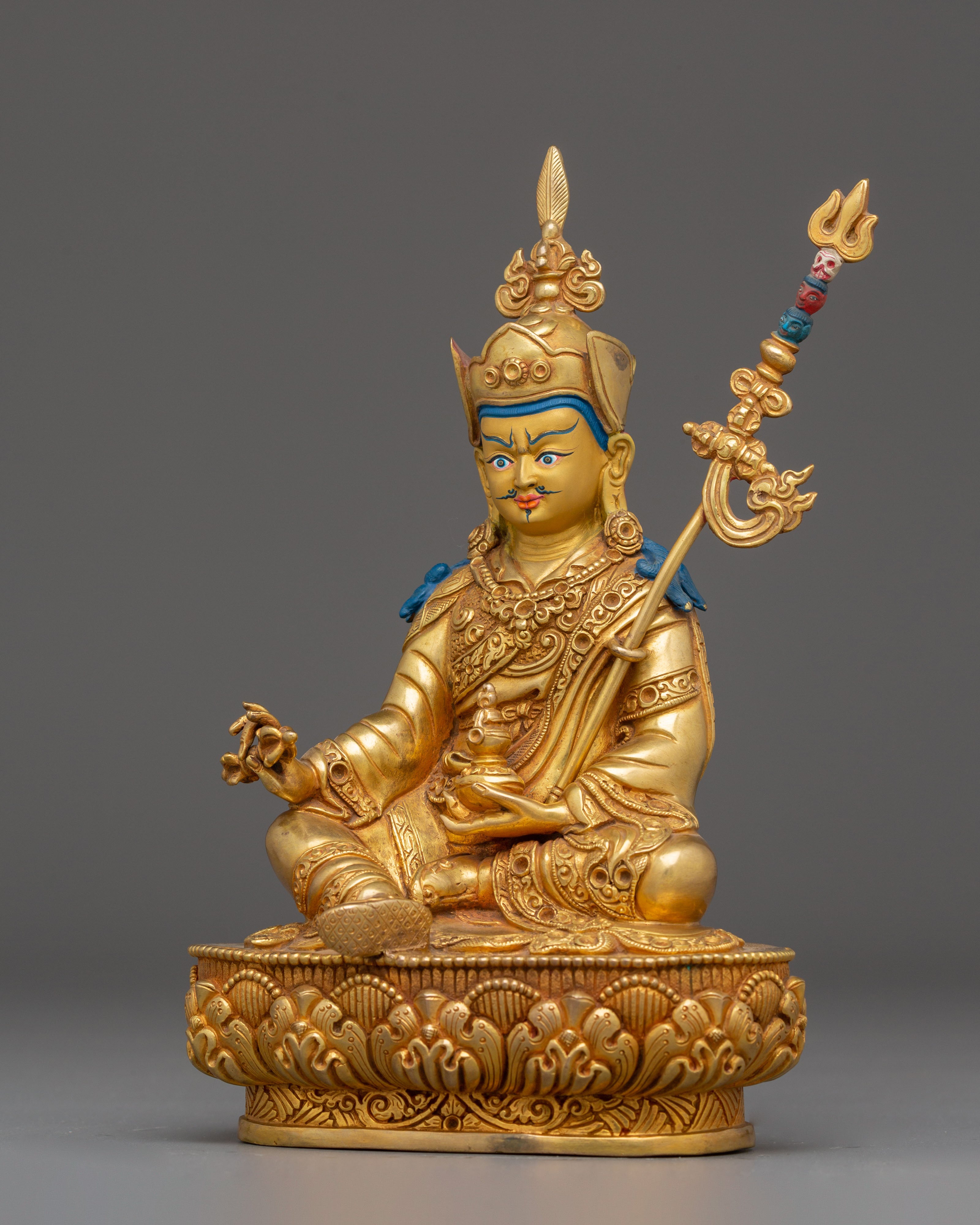 Guru Rinpoche Icon: Enlightened Vajra Holder