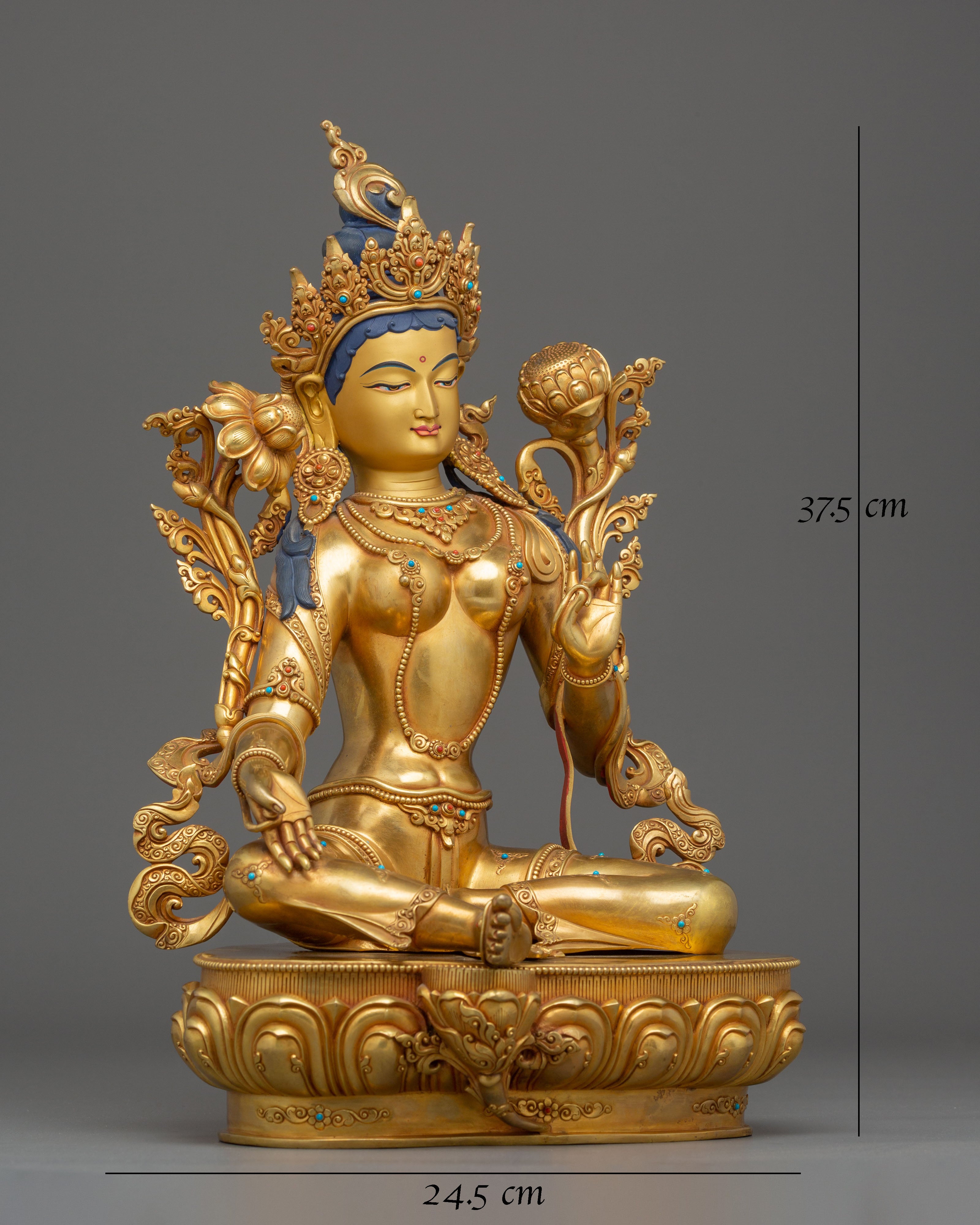 Green Tara Statue | Queen of Bodhisattva