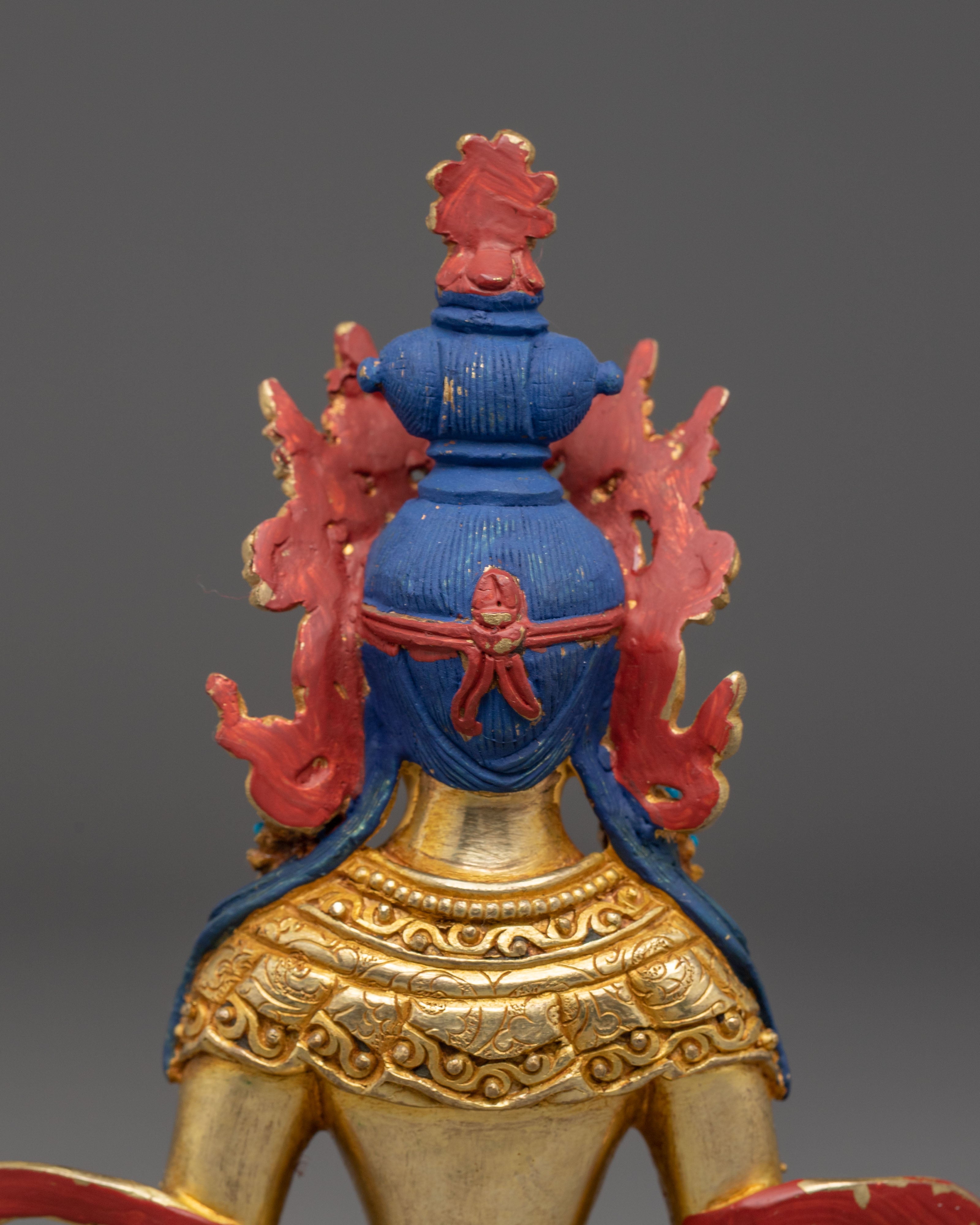 Statue of Amitayus: The Eternal Life Buddha