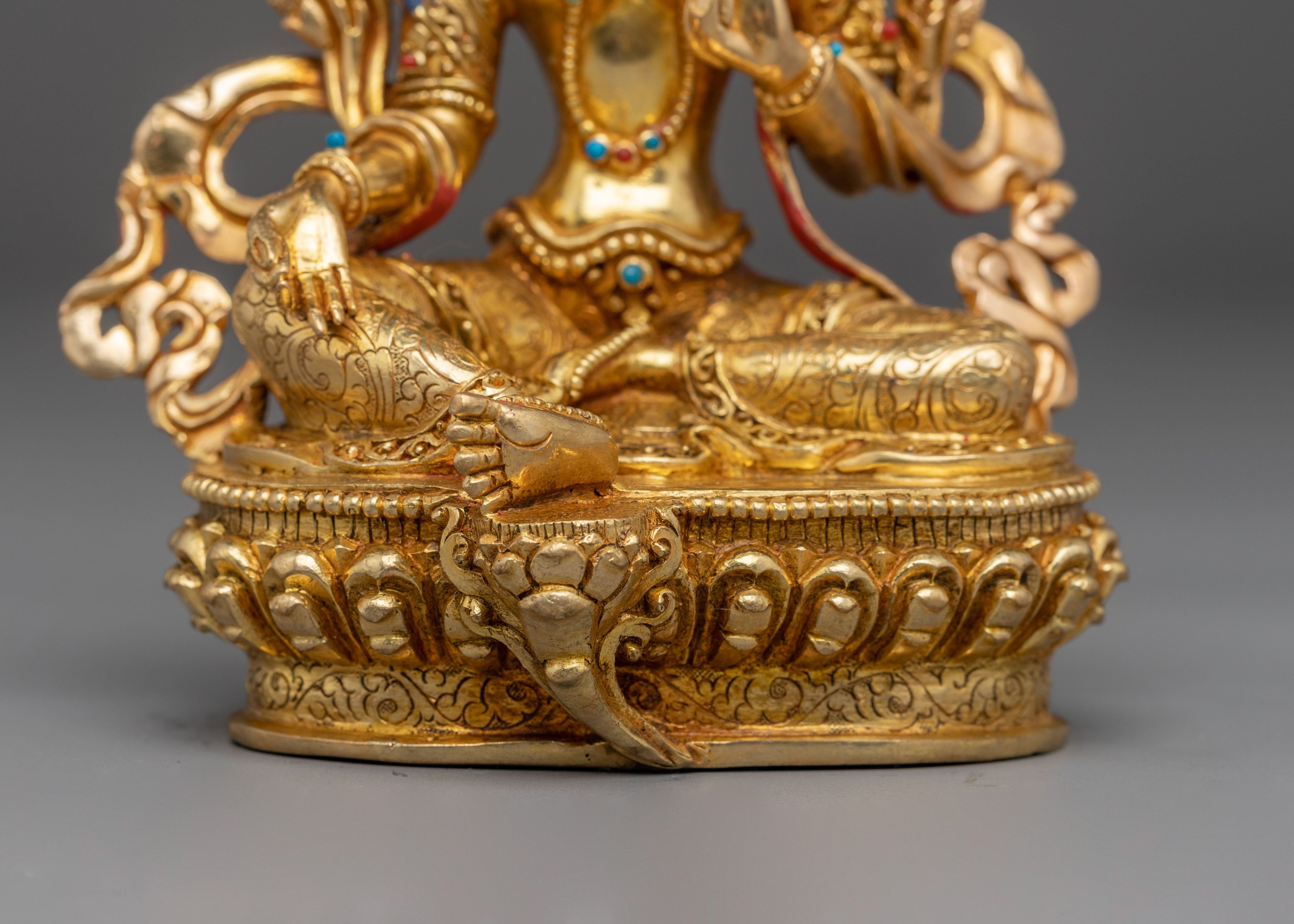 Statue of Green Tara: Mother of All Buddhas