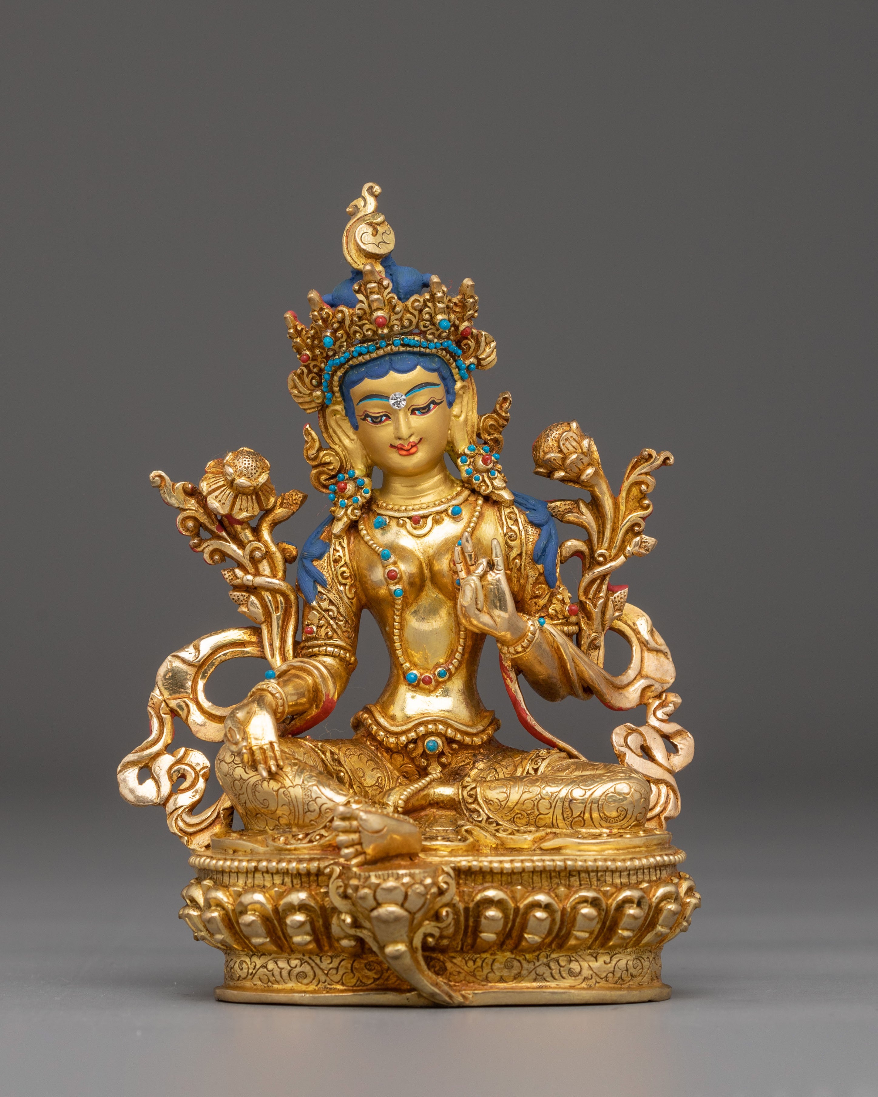Statue of Green Tara: Mother of All Buddhas