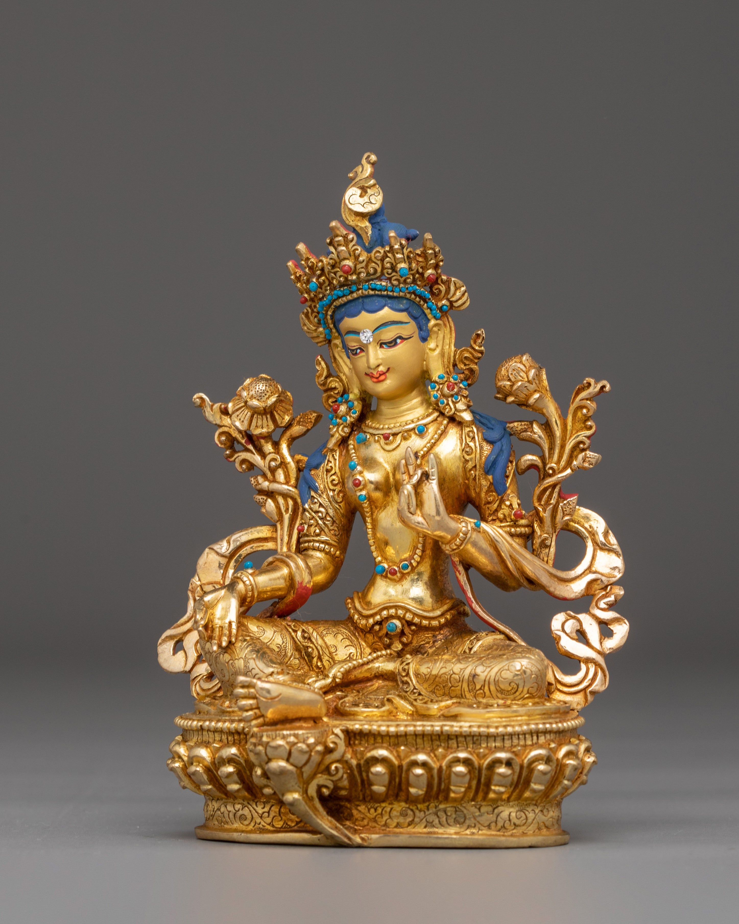 Statue of Green Tara: Mother of All Buddhas