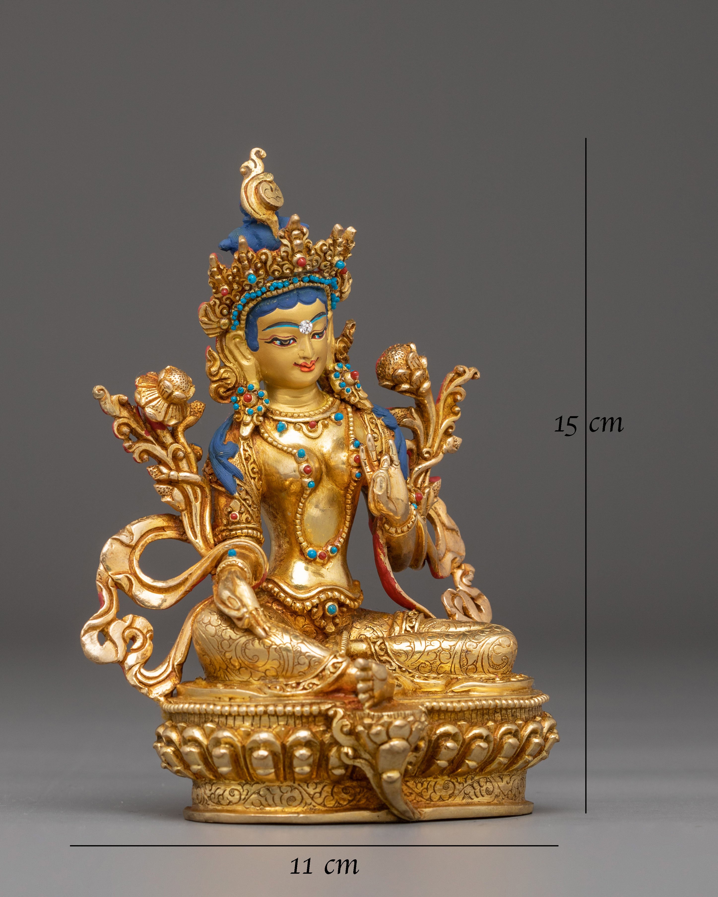 Statue of Green Tara: Mother of All Buddhas