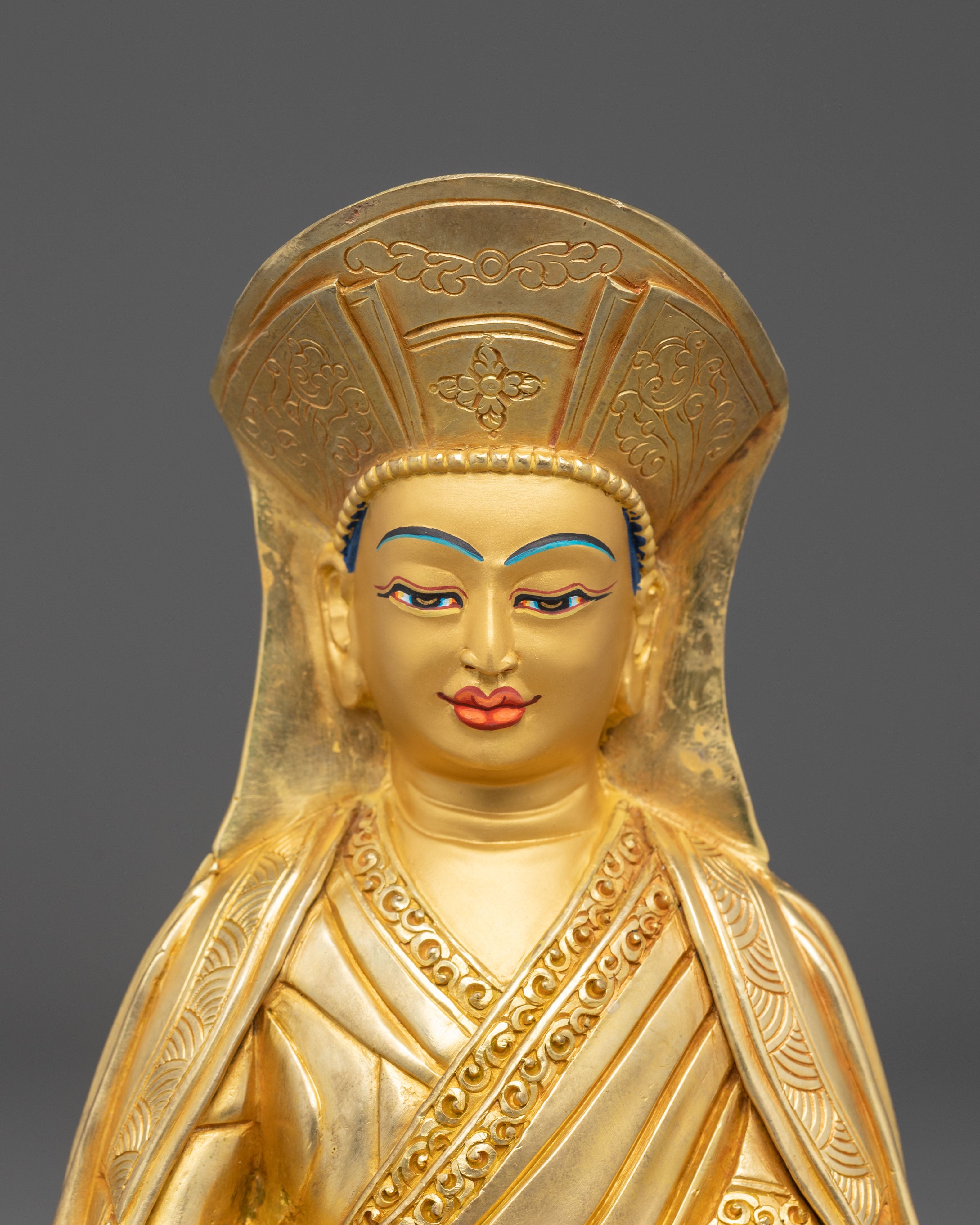 Statue of Buddhist Masters | Marpha, Milarepa & Gampopa Statue Set