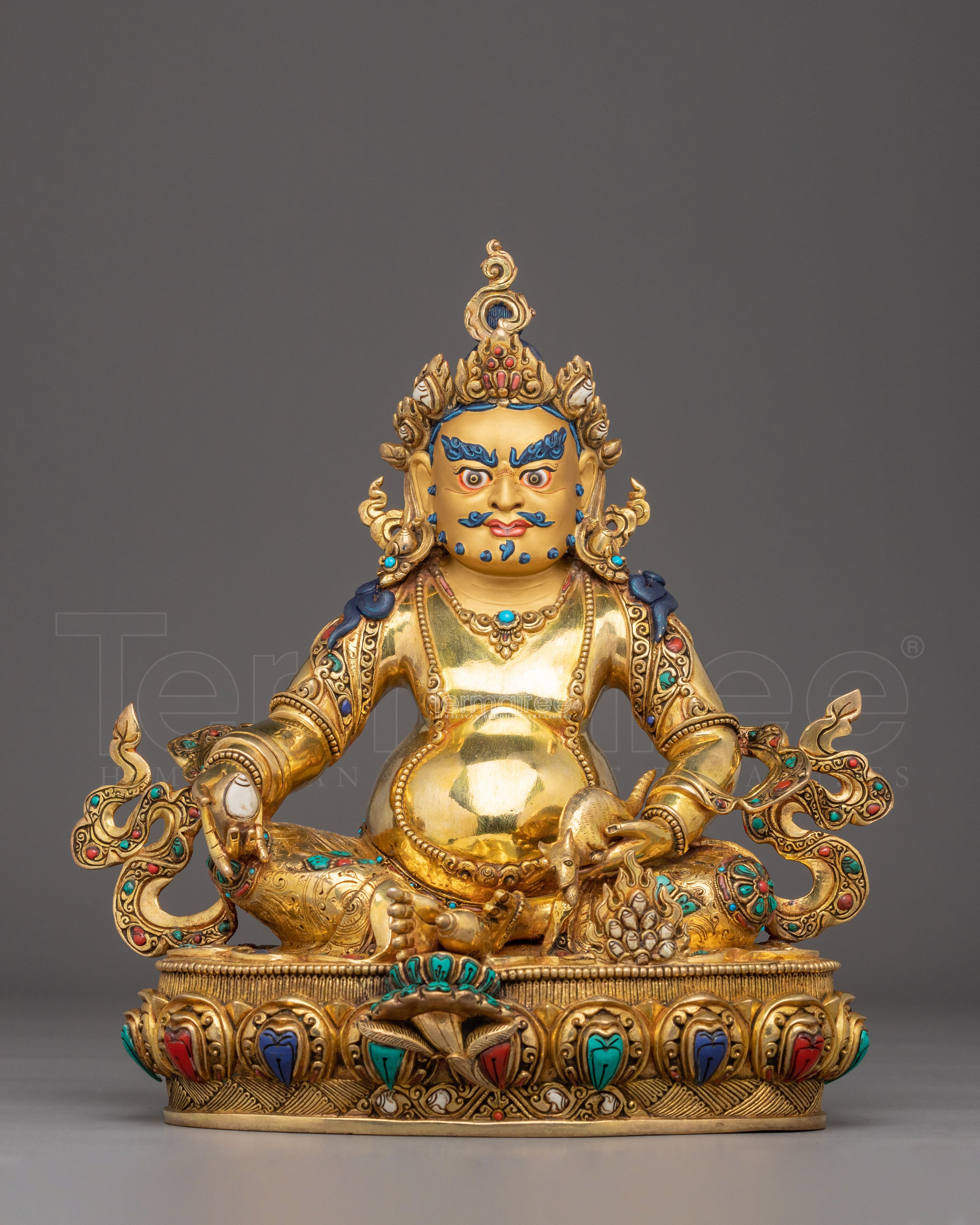 Statue of Wealth Icon Dzambhala | Symbol of Abundance