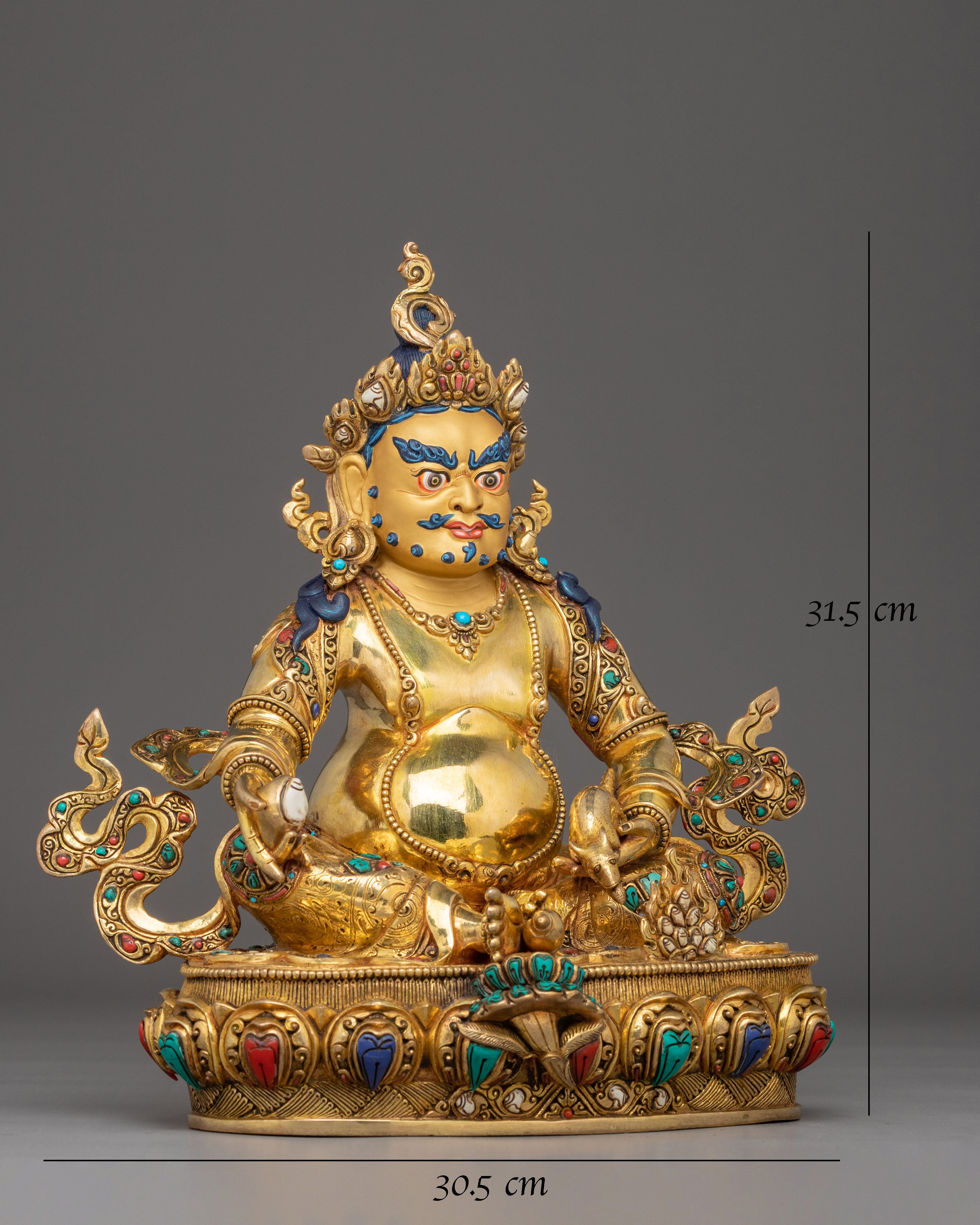 Statue of Wealth Icon Dzambhala