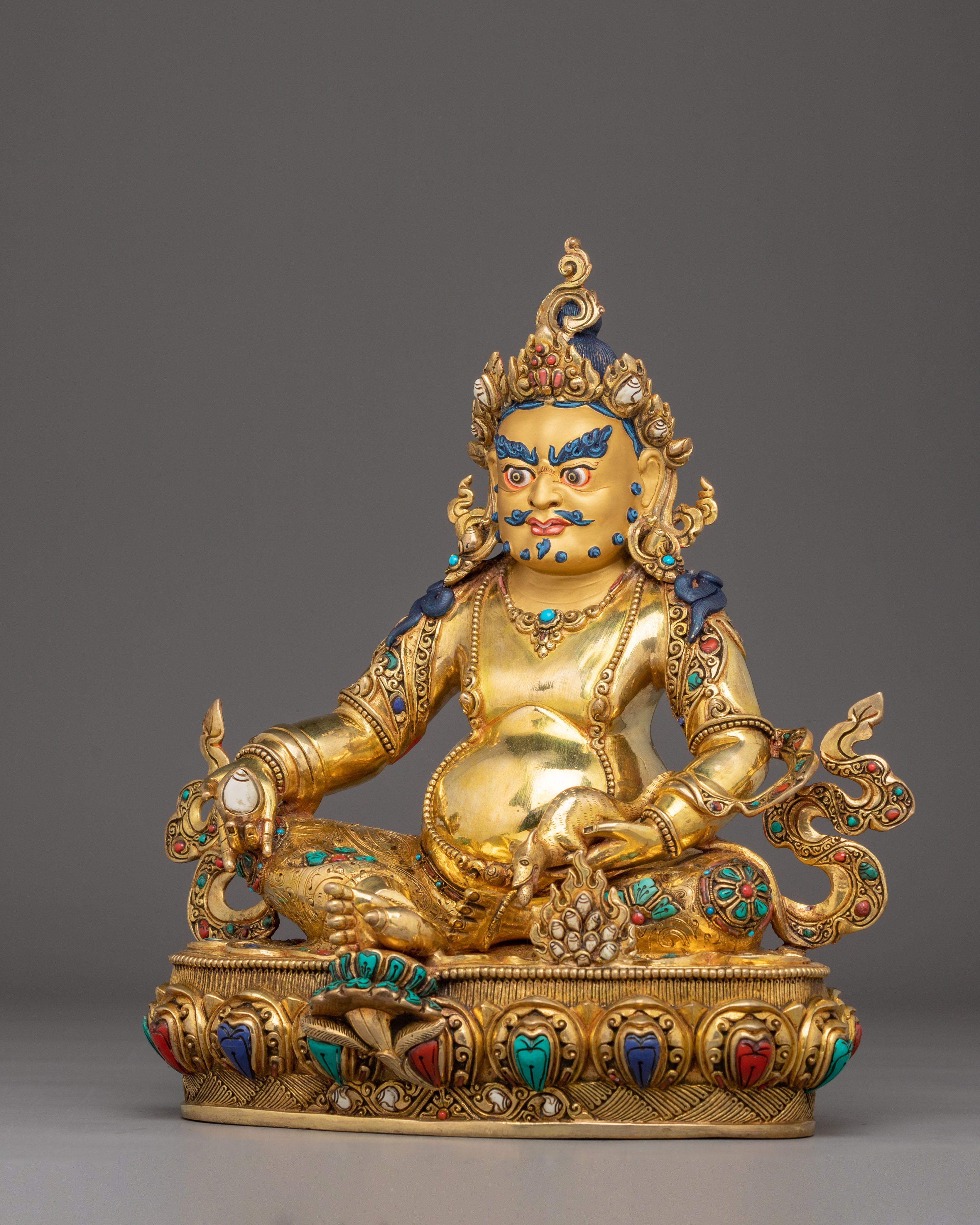 Statue of Wealth Icon Dzambhala | Symbol of Abundance