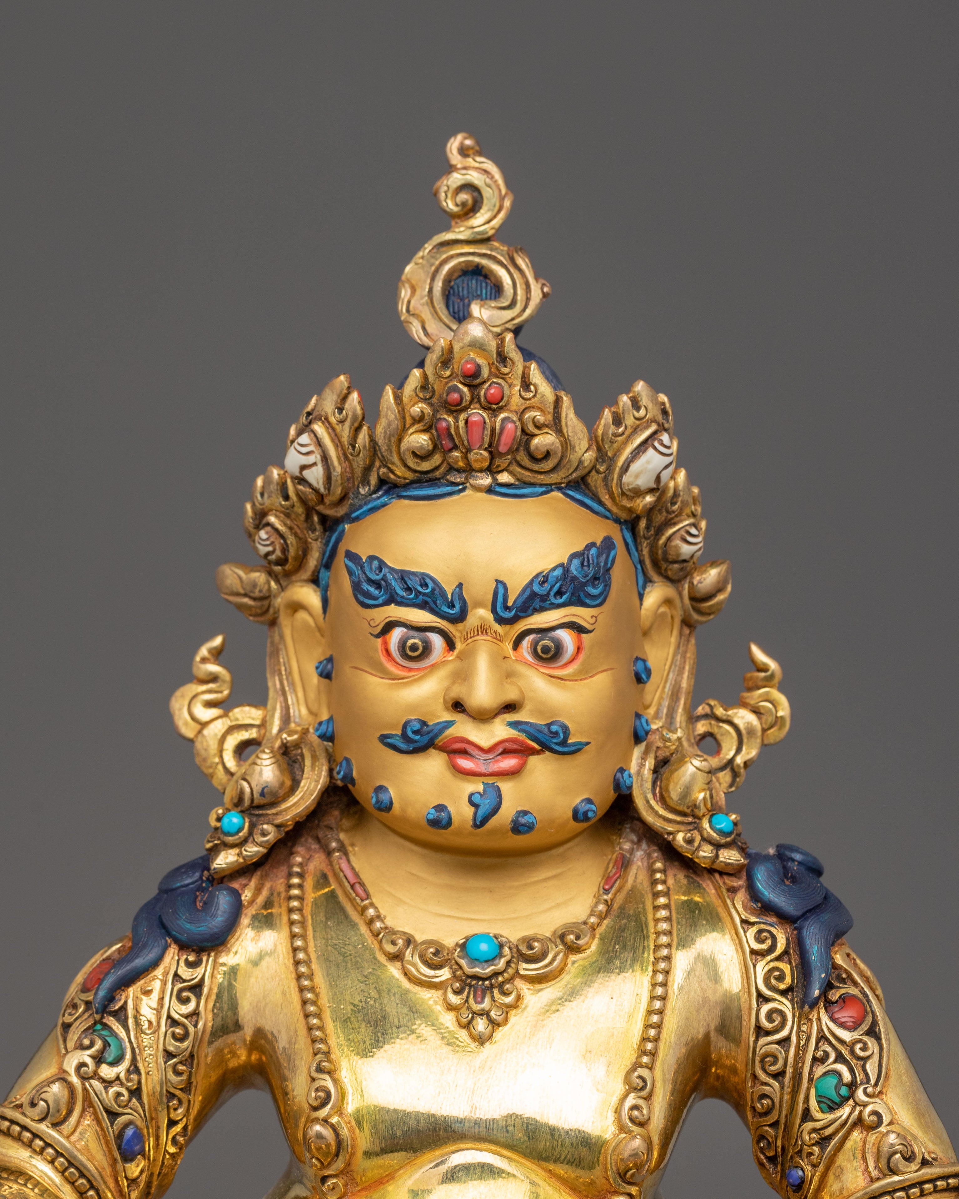 Statue of Wealth Icon Dzambhala | Symbol of Abundance